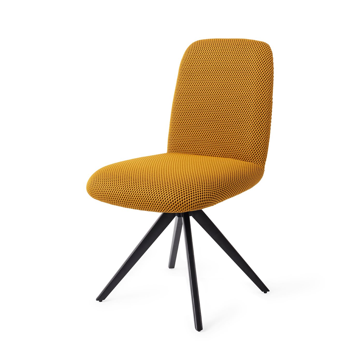 Jesper Home Esszimmerstuhl Taiwa Groovy-Garam Turn Schwarz