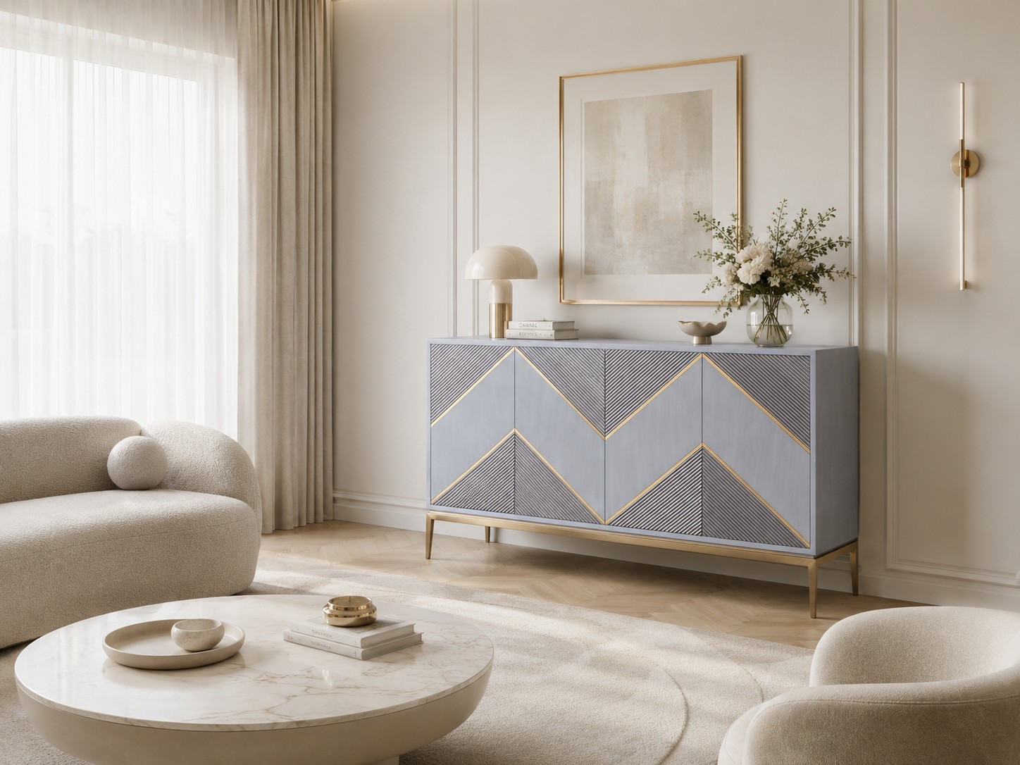 Livin Hill Sideboard Stilig Grau