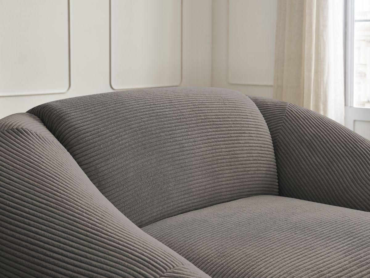 Bobochic Tina Sessel Cordsamt Taupe