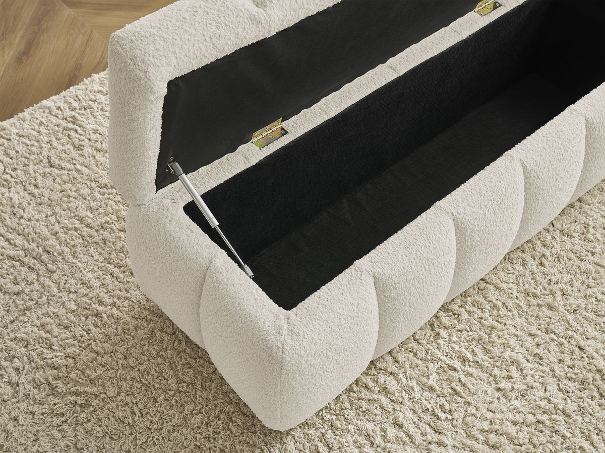 Bobochic Mont-blanc Bettbank Bouclé-Stoff Beige