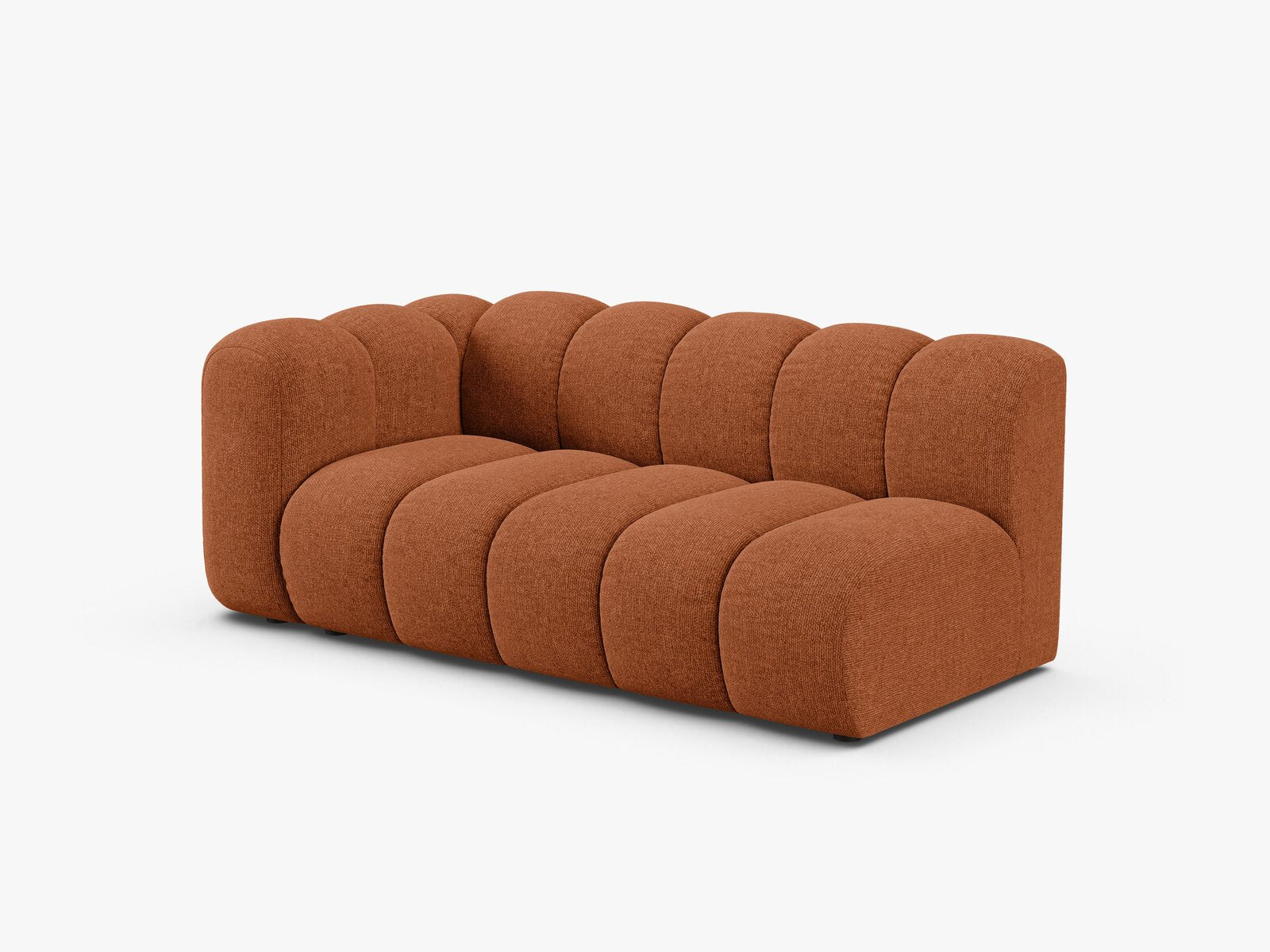 Micadoni Modul Lupine 3-Sitzer Chenille Eden Ziegel Links