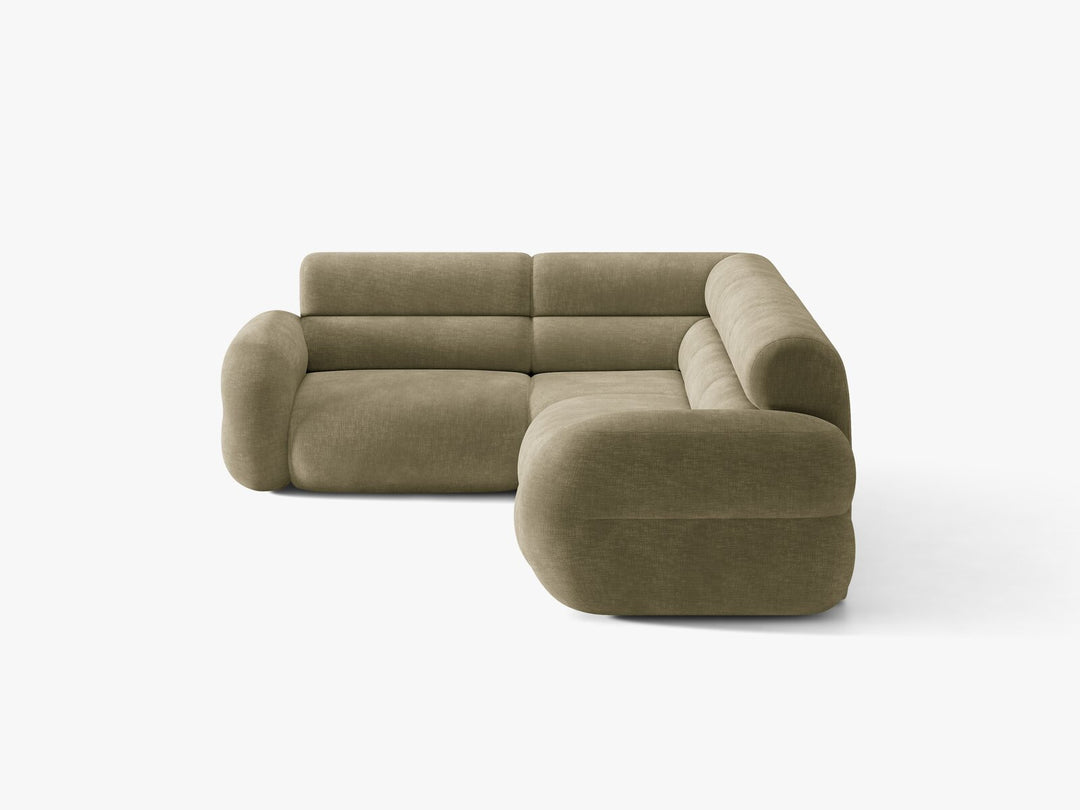 Micadoni Neo Ecksofa 5-Sitzer Rechts Chenille Golden Hellolive