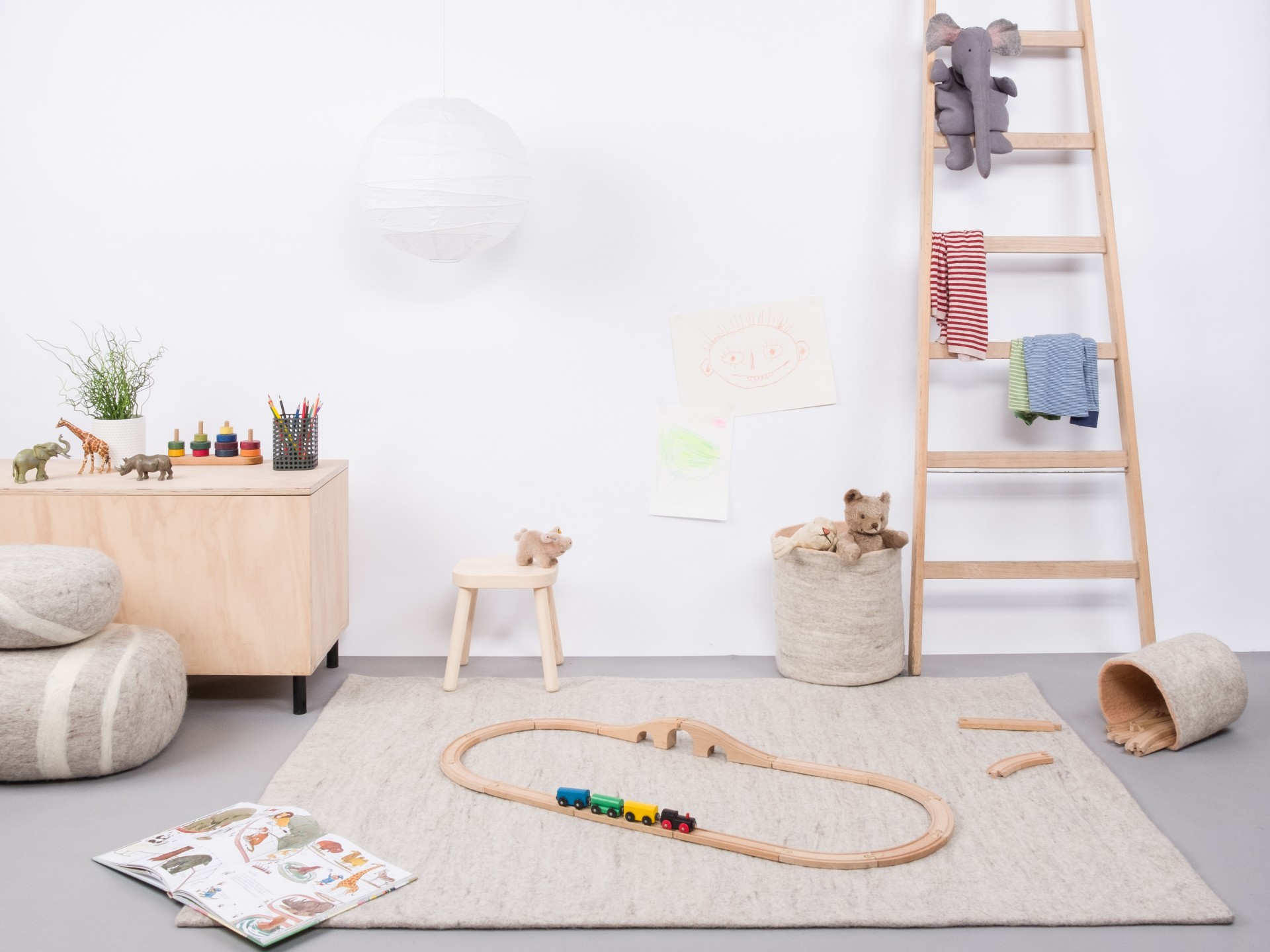 myfelt Bela Filzteppich - 90x130 cm