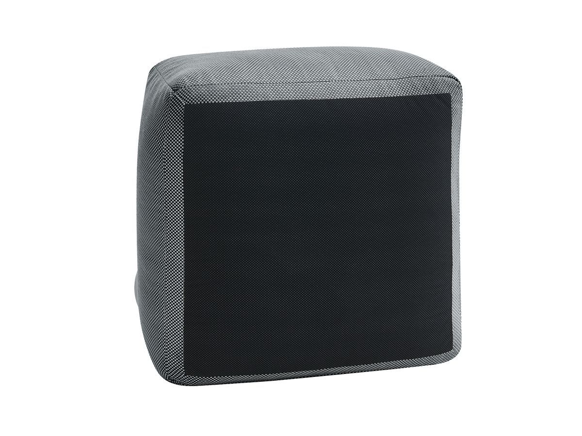 Bobochic Riviera Sofamodul 1-Sitzer Melange-Stoff Schwarz