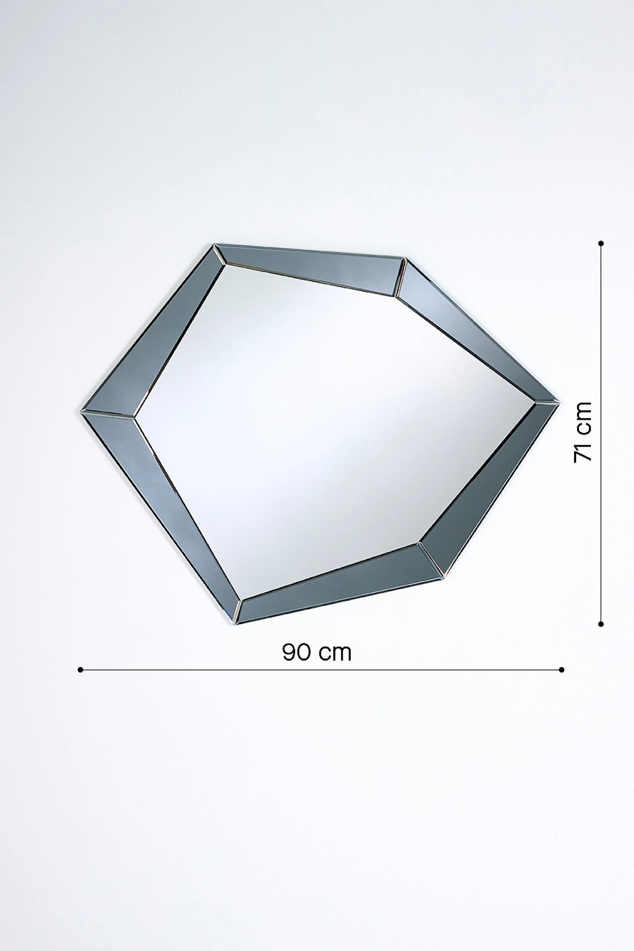 deKnudt Polygon Grey – Maßzeichnung 4