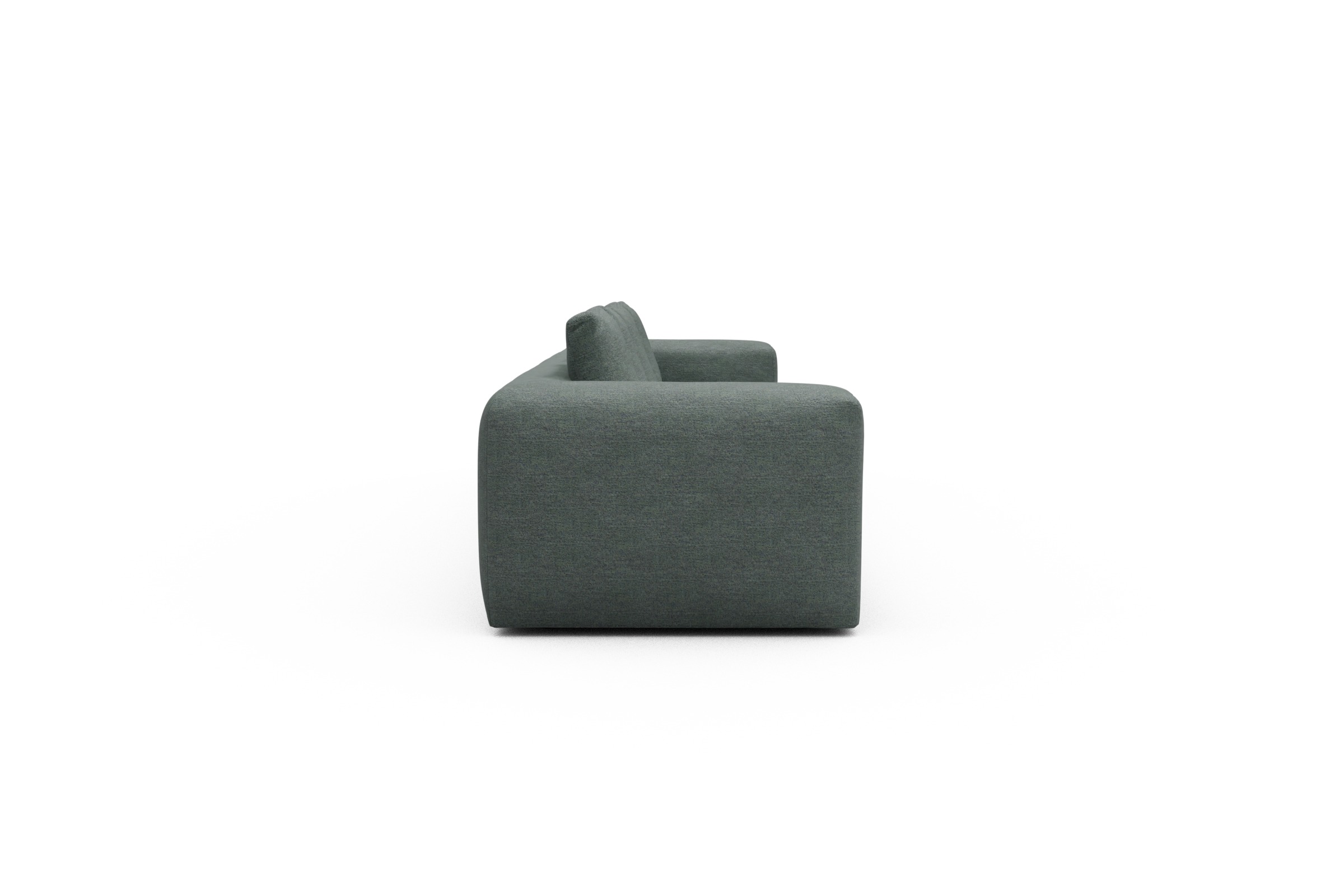 Sofa Modulares XXL Sofa Fred 5-Sitzer Carreno-Ice-Blue