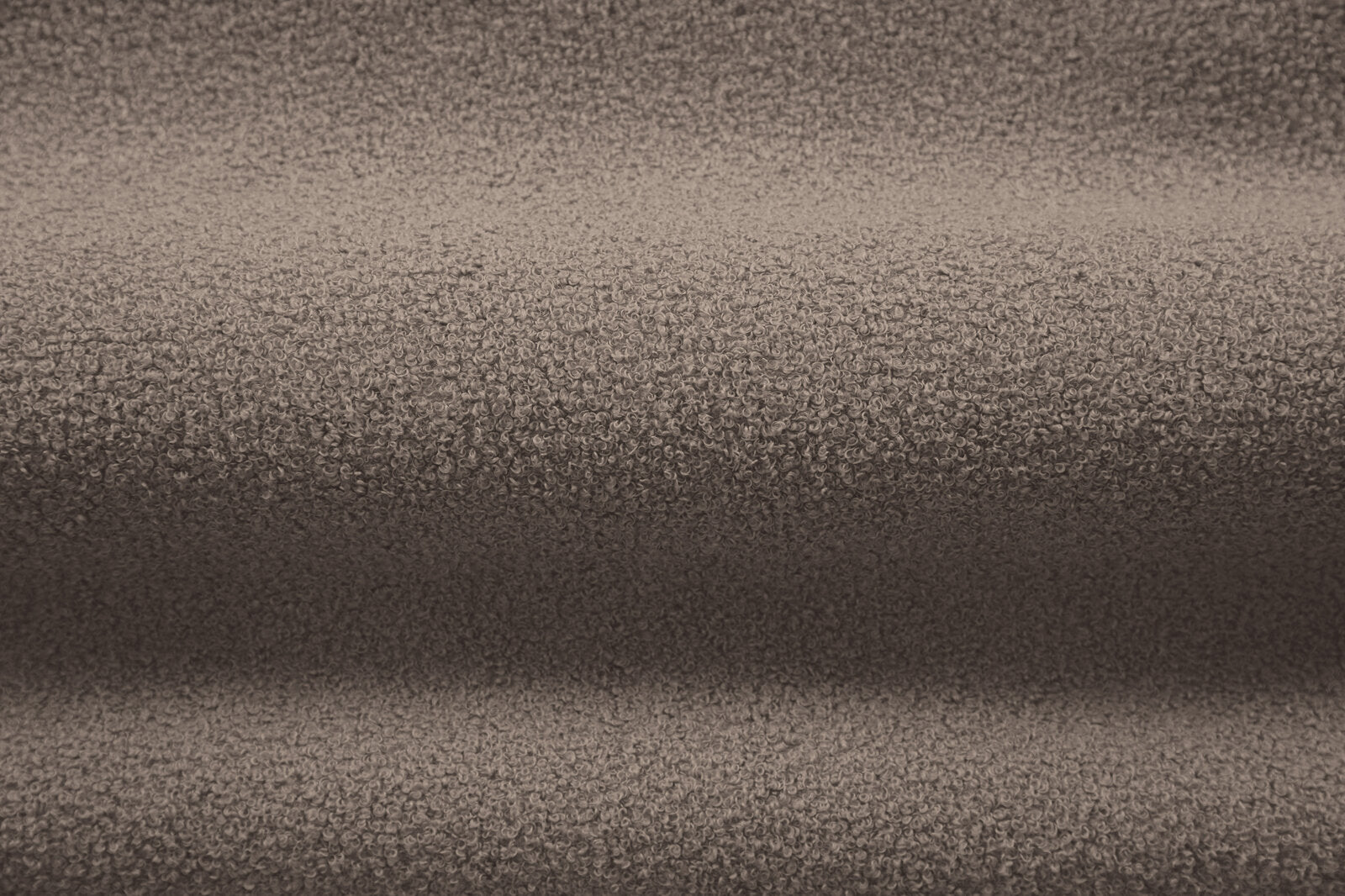 Micadoni 5-Sitzer Ecksofa Jenny Rechts Boucle Now or Never Hellbraun