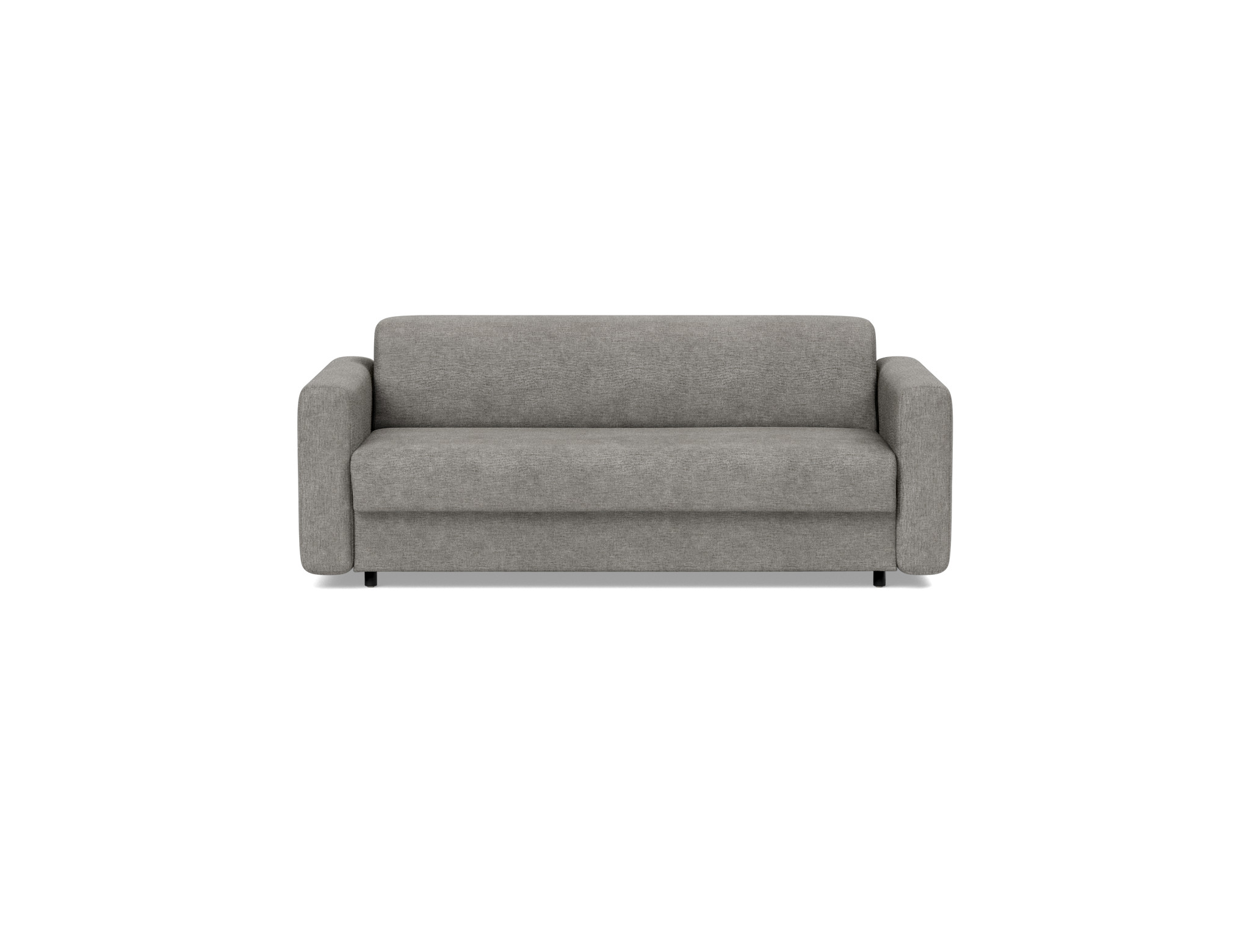 Schlafsofa Killian mit Memory-Matratze 140 Flachgewebe Avella 282-Warm-Grey