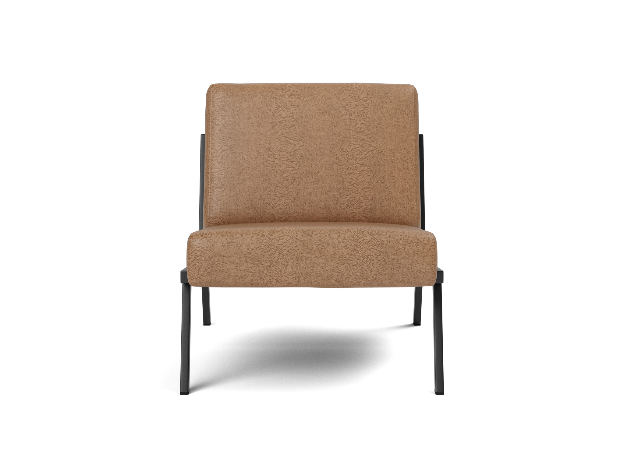 Sessel Vikko Lederoptik Faunal 551-Brown