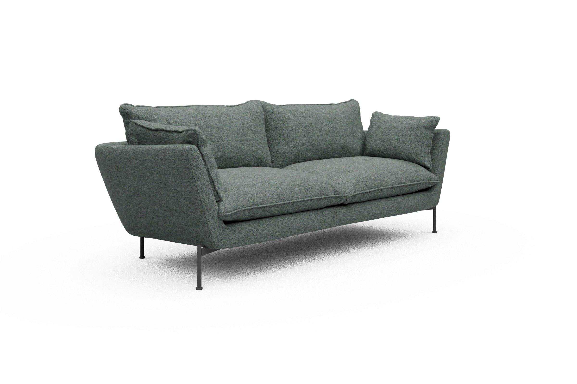 Sofa Anton PREMIUM 3-Sitzer Carreno-Ice-Blue