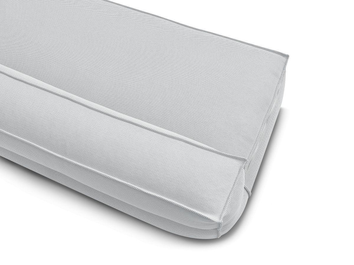 Bobochic Biarritz Sofamodul 2-Sitzer Melange-Stoff Grau