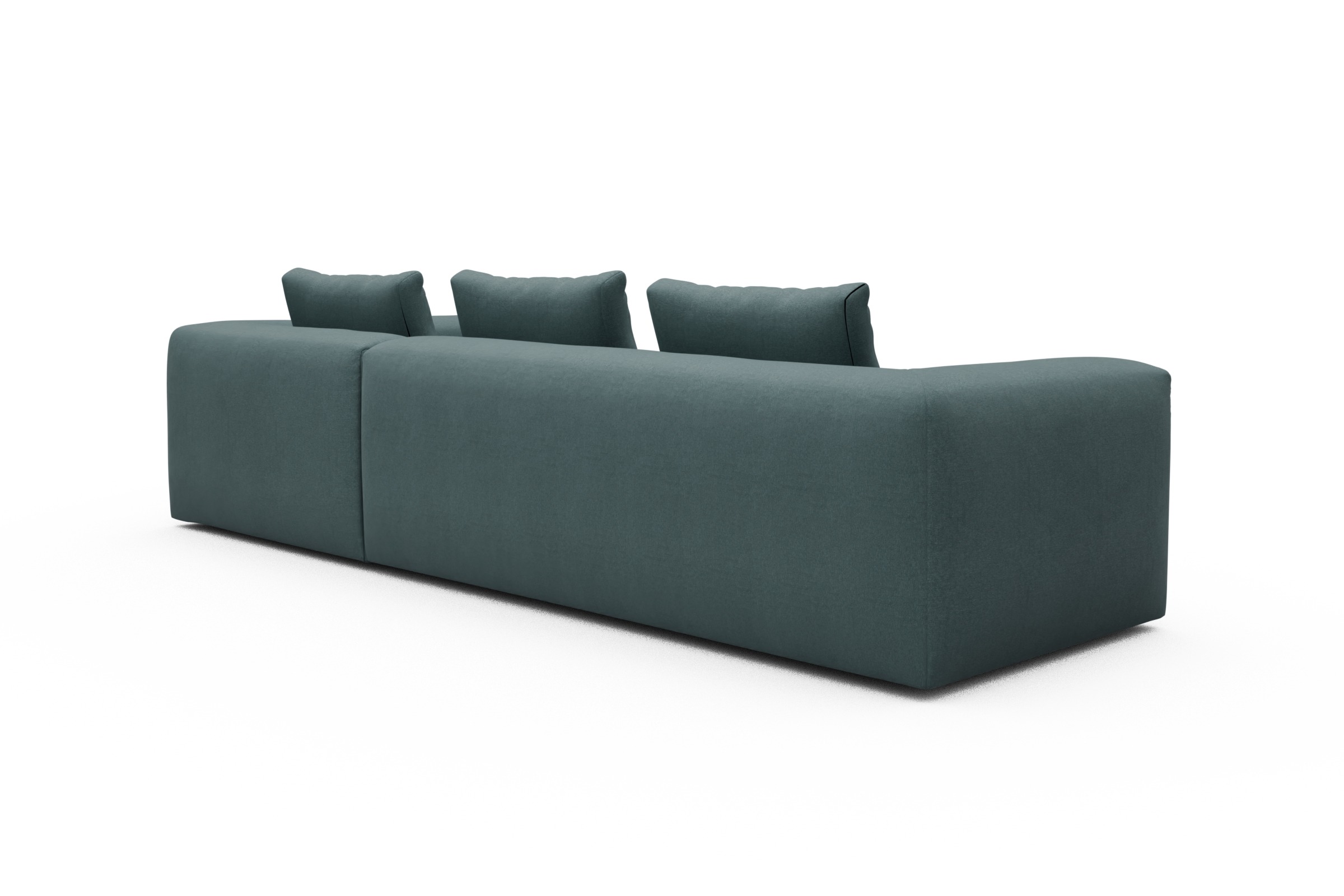 Ecksofa Fred Relax-Ecke rechts mit 2,5-Sitzer Satya-Niagara