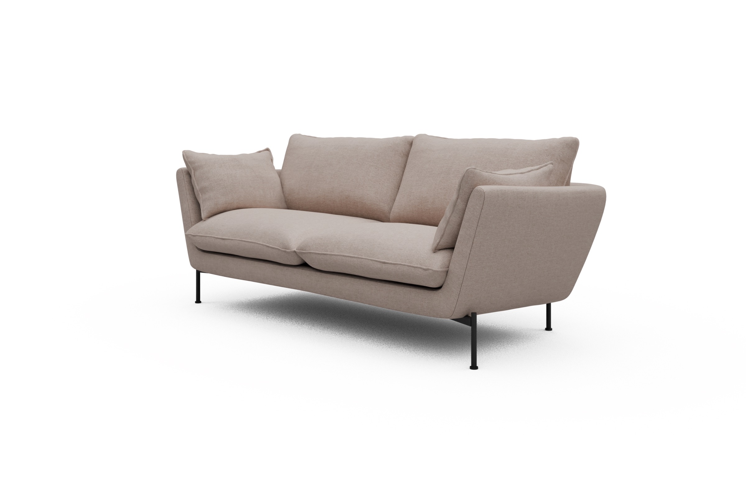 Sofa Anton 2-Sitzer Weda-Sand