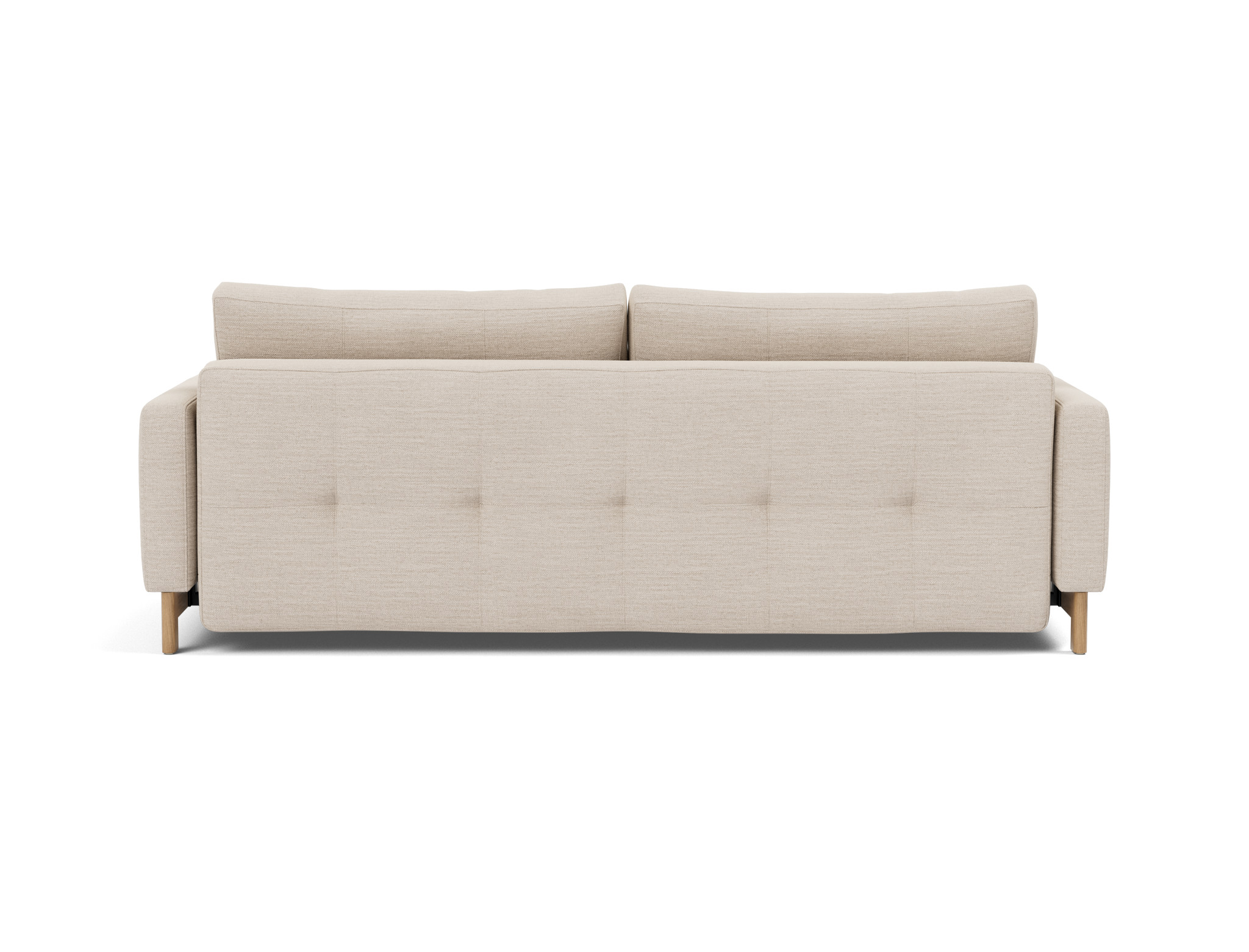 Schlafsofa Pyxis D.E.L. Webstoff Blida 612-Sand-Grey