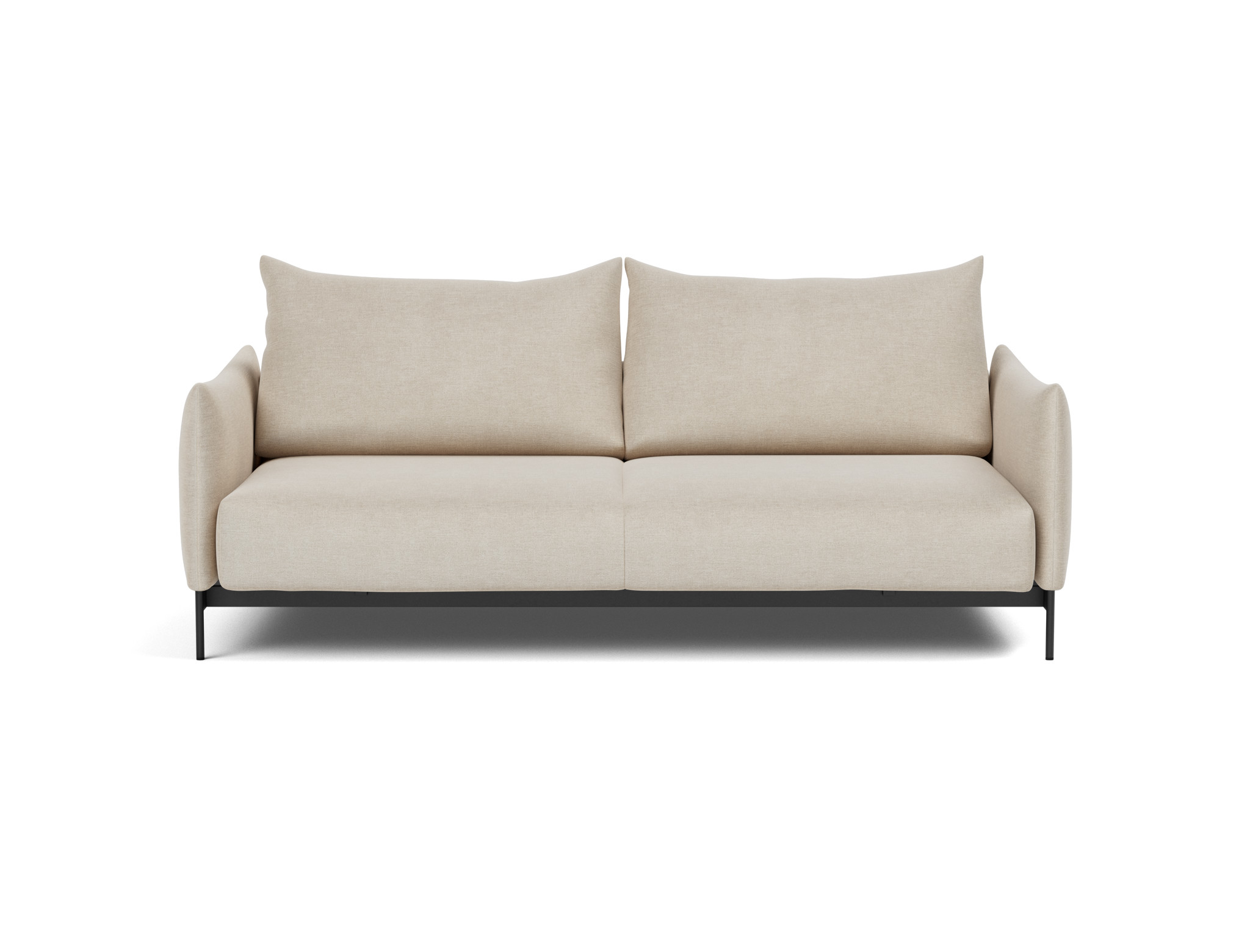 Schlafsofa Malloy Flachgewebe Phobos 586-Latte
