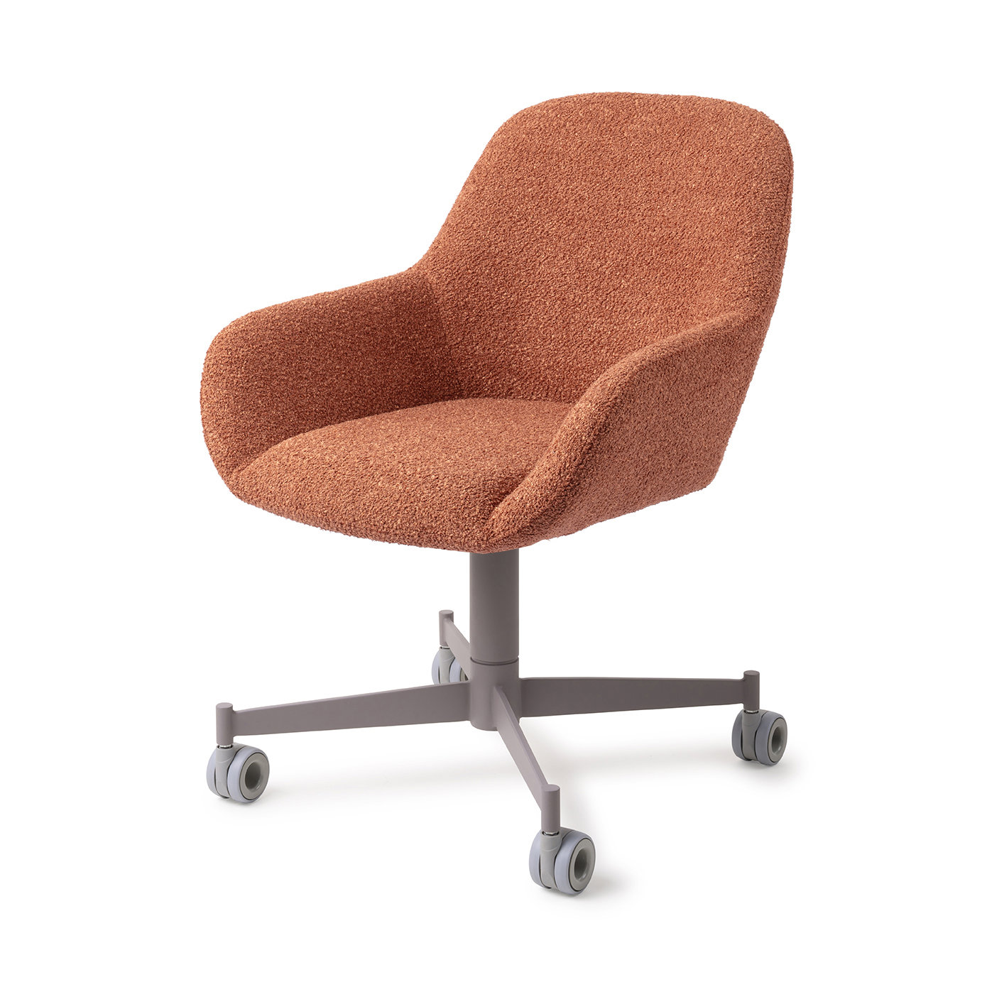 Jesper Home Esszimmerstuhl Kushi Amber Autumn Caster Grau
