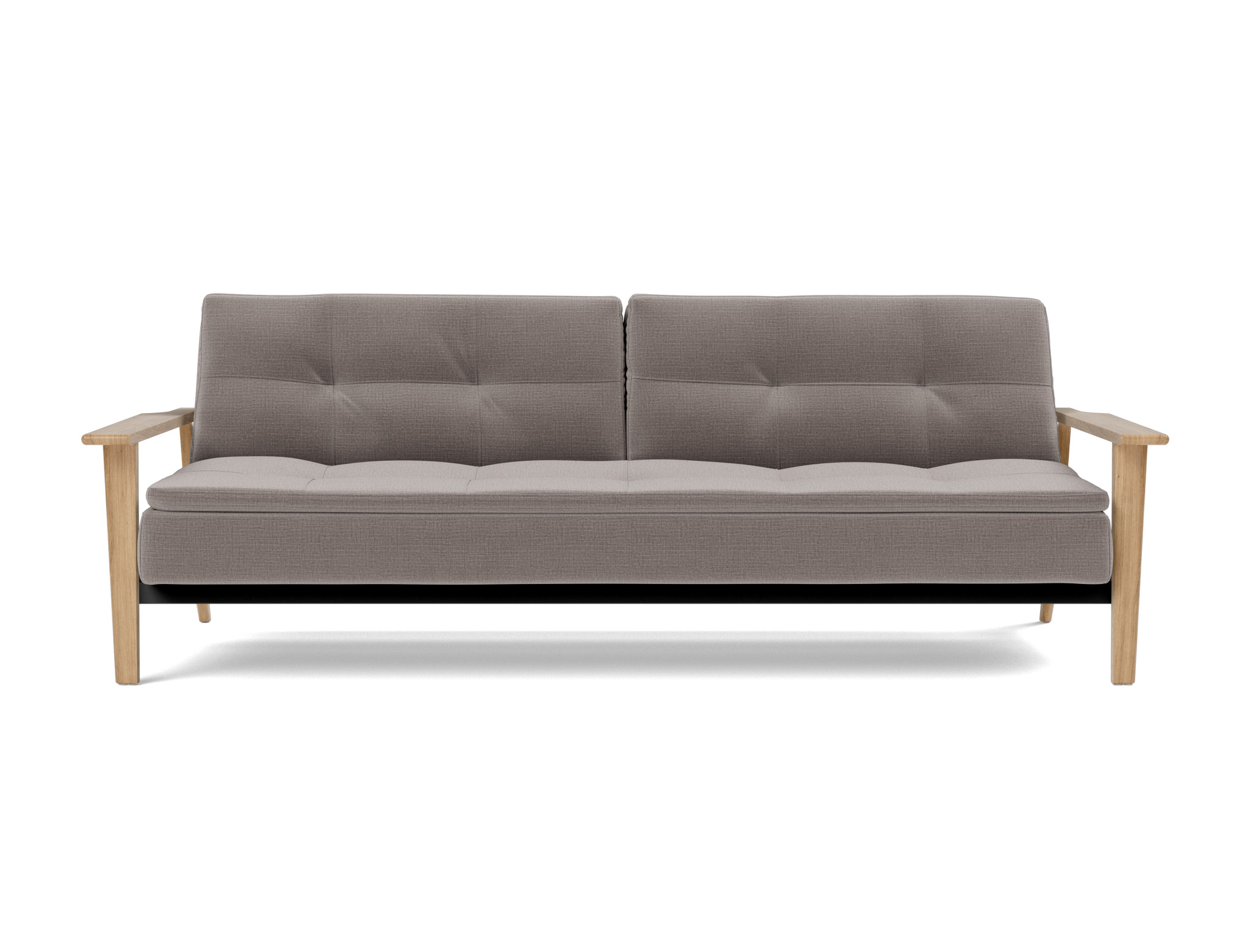 Schlafsofa Dublexo Frej Chenille Esina 418-Truffle