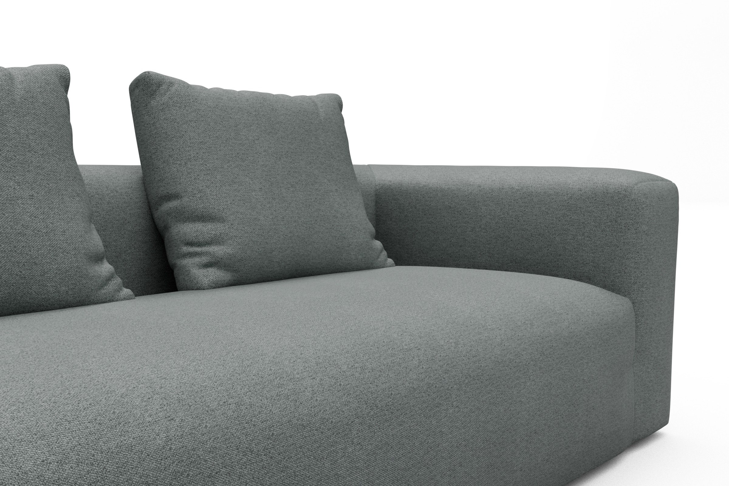 Sofa Fred 3-Sitzer Denari-Soft-Grey
