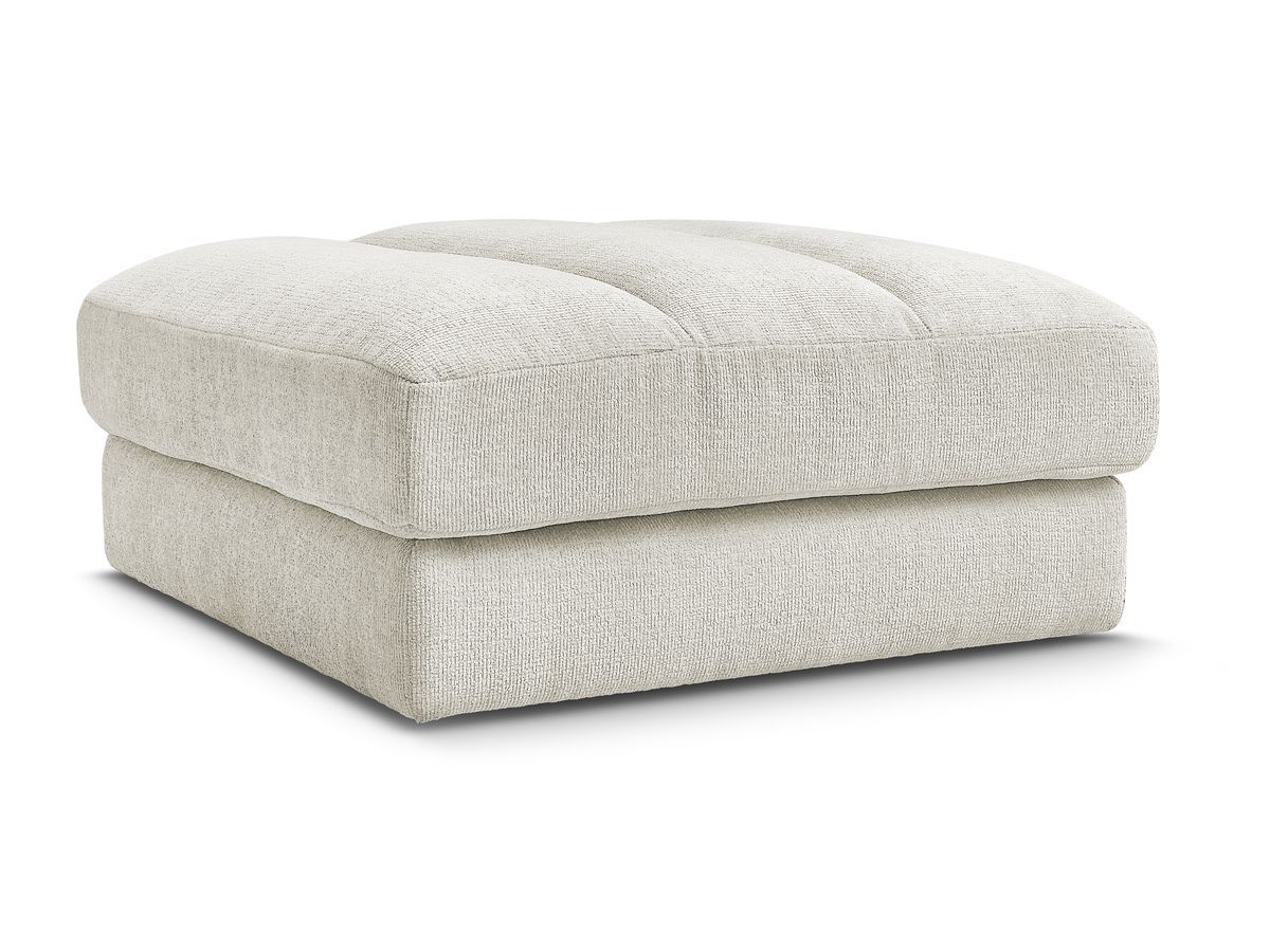 Bobochic Sierra Pouf Strukturstoff Beige