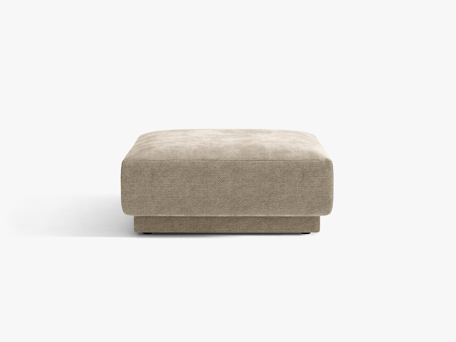 Micadoni Hocker Miley 1-Sitzer Chenille Haga Beige