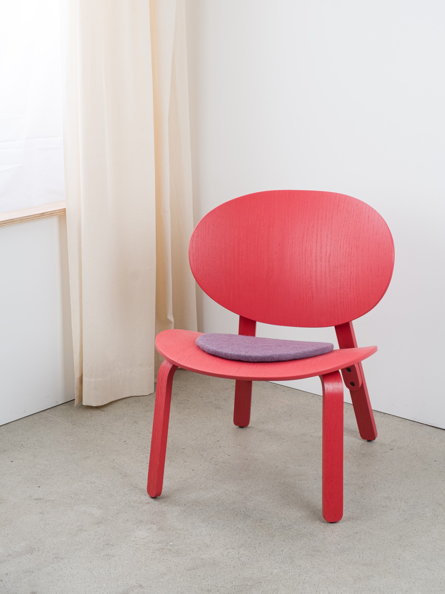 myfelt Frida - Flache Sitzauflage rund