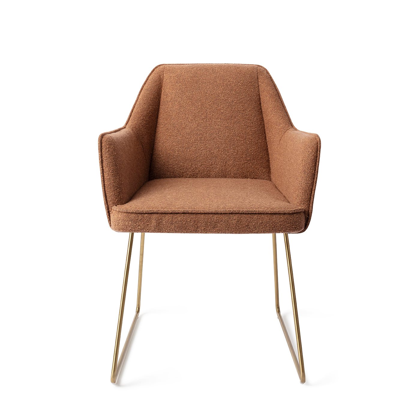 Jesper Home Esszimmerstuhl Tome Cinnamon-Bun Slide Gold moebelfaktor