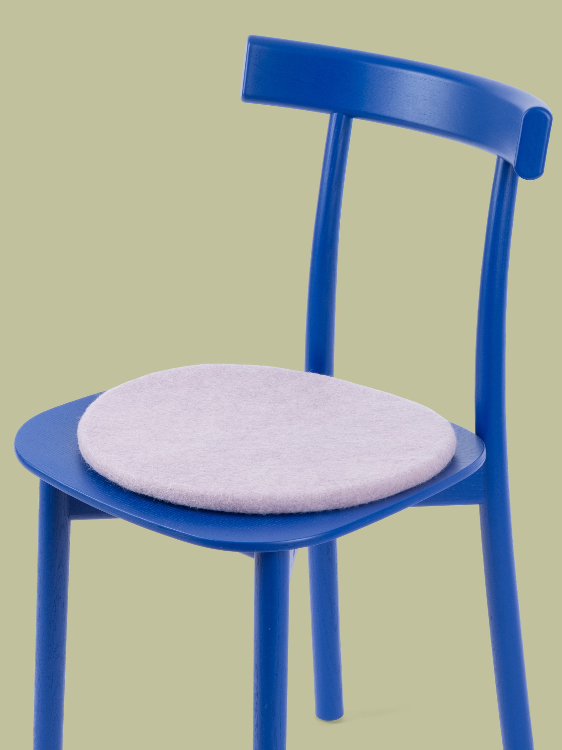 myfelt Marla Filz-Sitzauflage Hellviolett Ø 36 cm