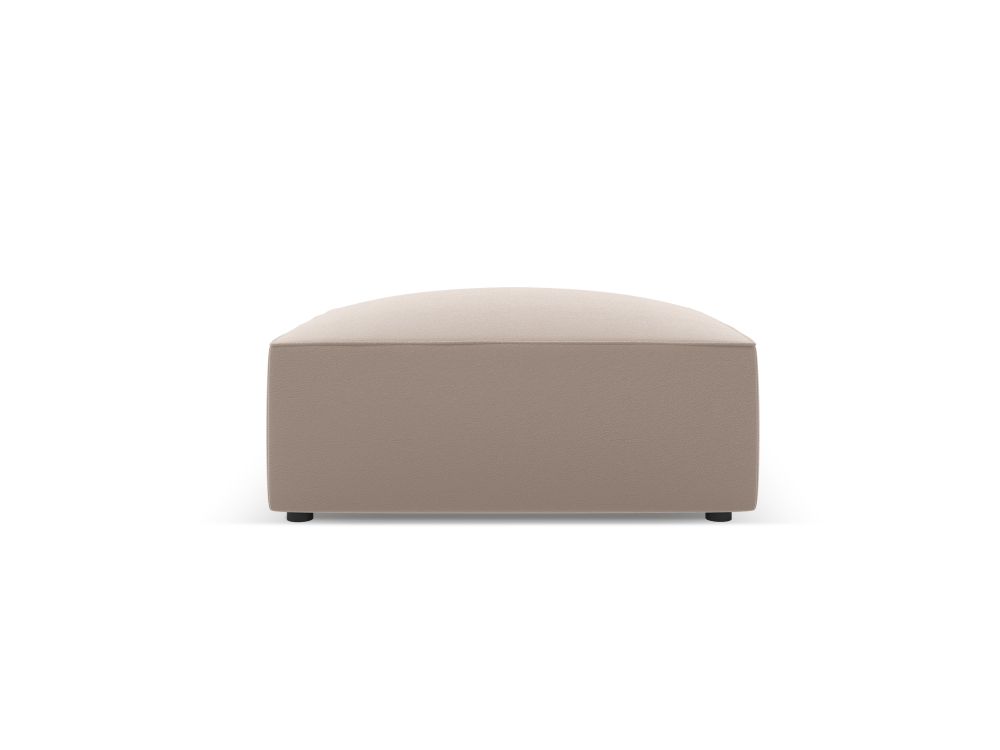 Cosmopolitan Design Pouf Siena Kunstleder Pacifico Hellbraun