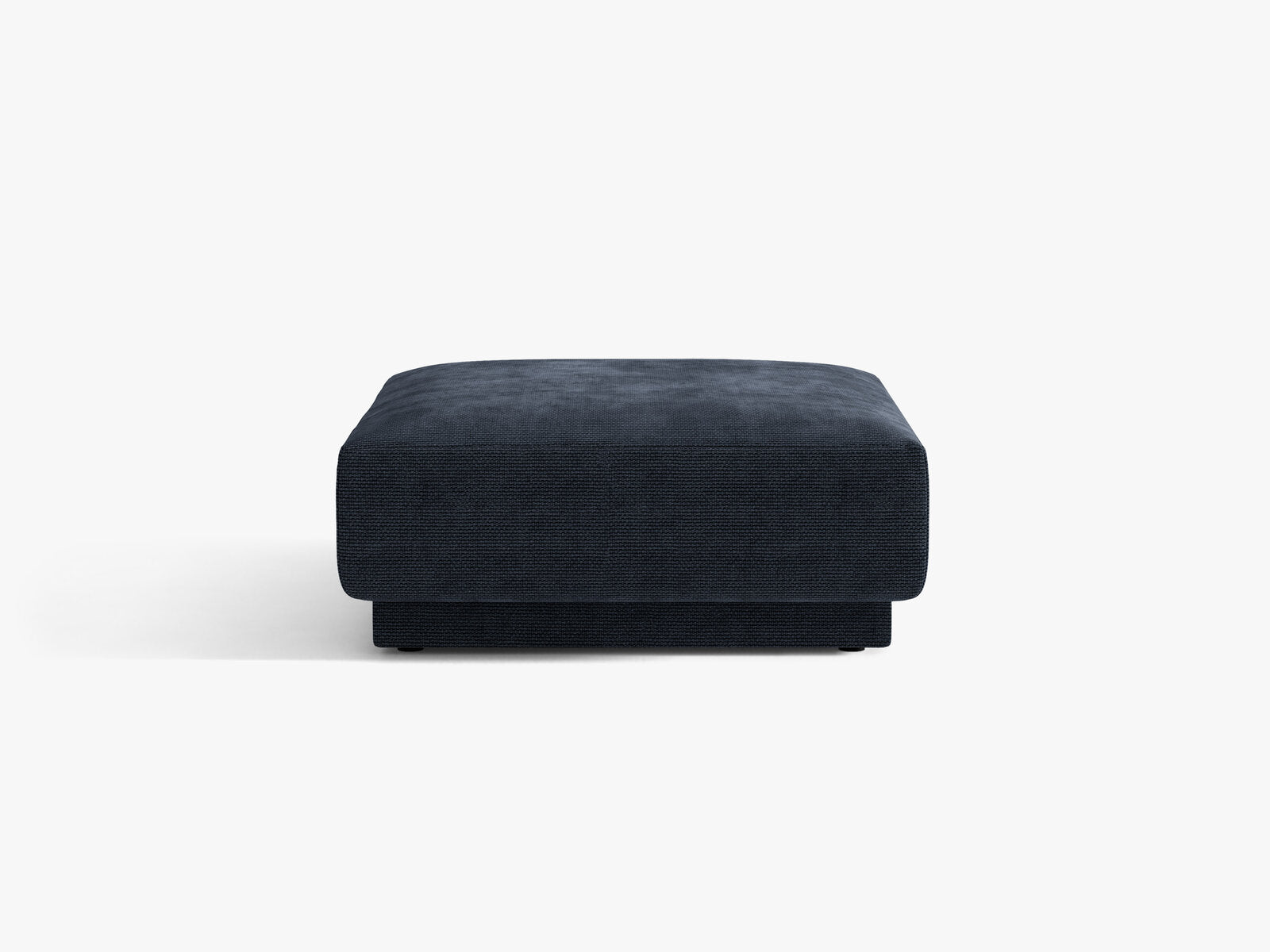 Micadoni Hocker Miley 1-Sitzer Chenille Eden Marineblau
