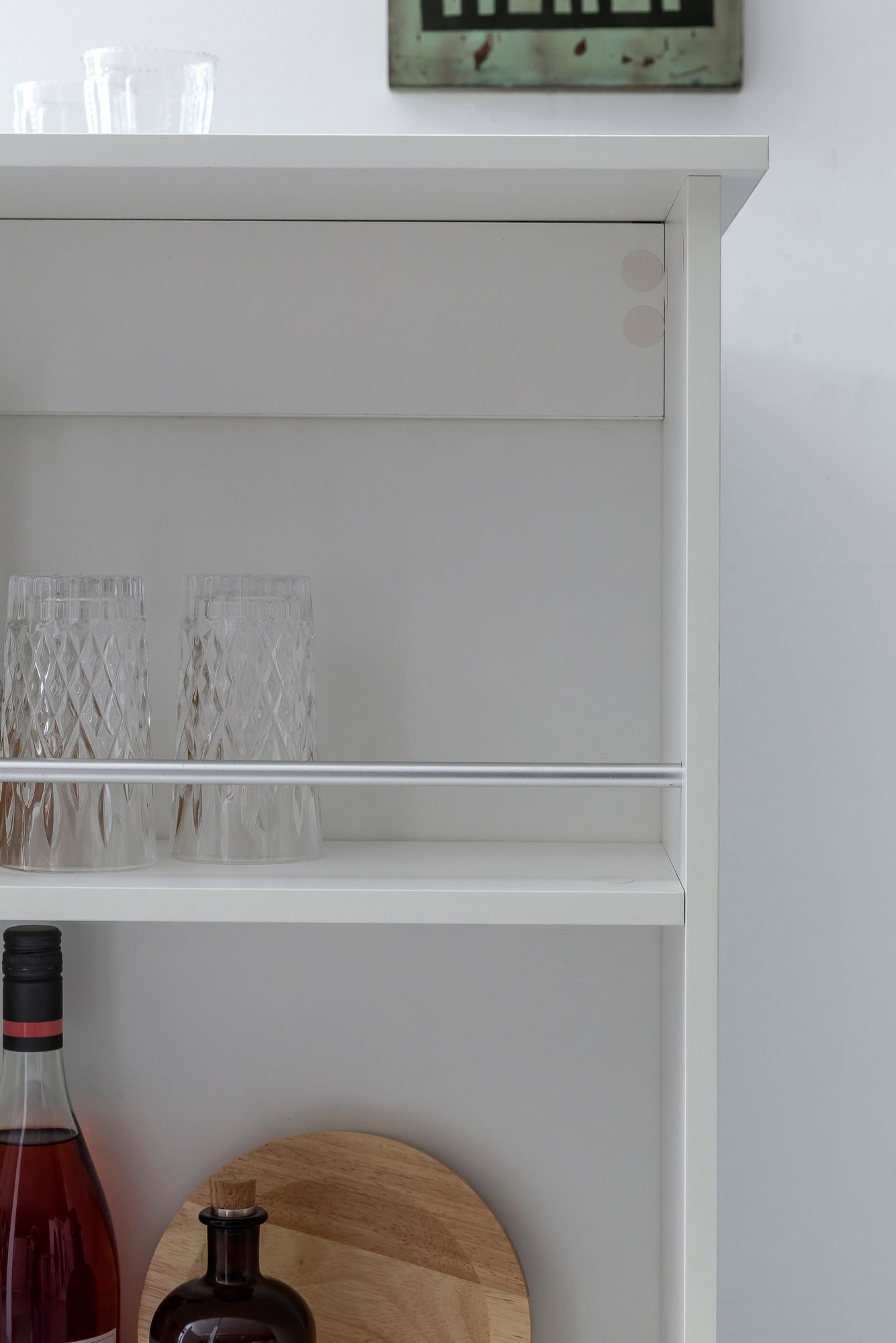 Bartisch Fiska Weiß 120 × 60 × 107,5 cm