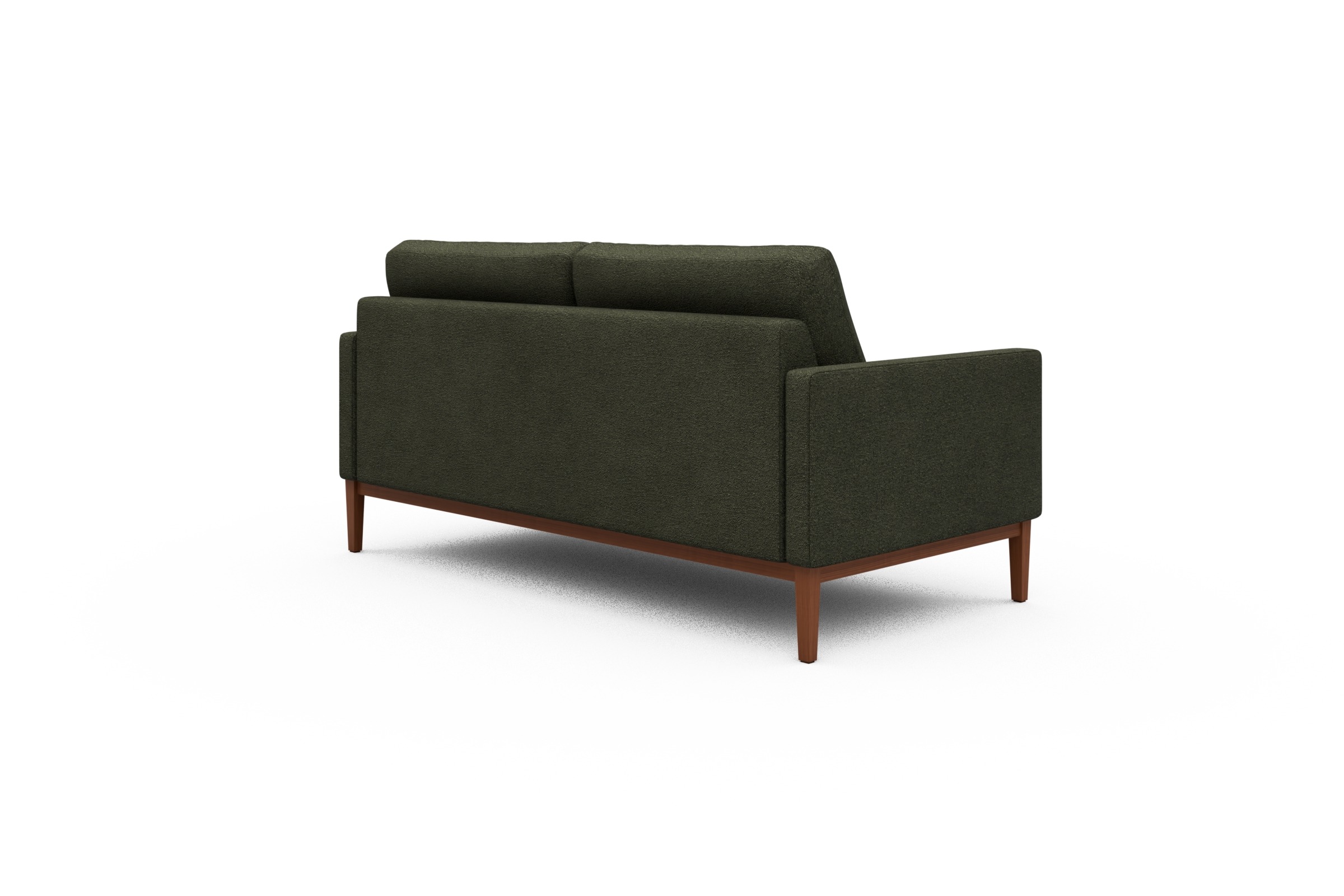 Sofa Bodo 2,5-Sitzer Boucle-Forest-Green