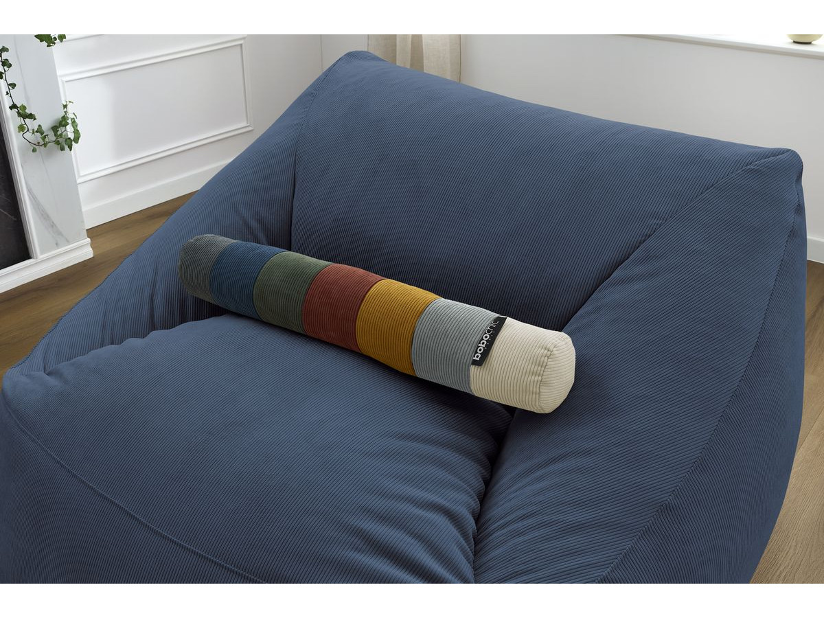 Bobochic Lilibet Pouf Cordsamt Dunkelblau