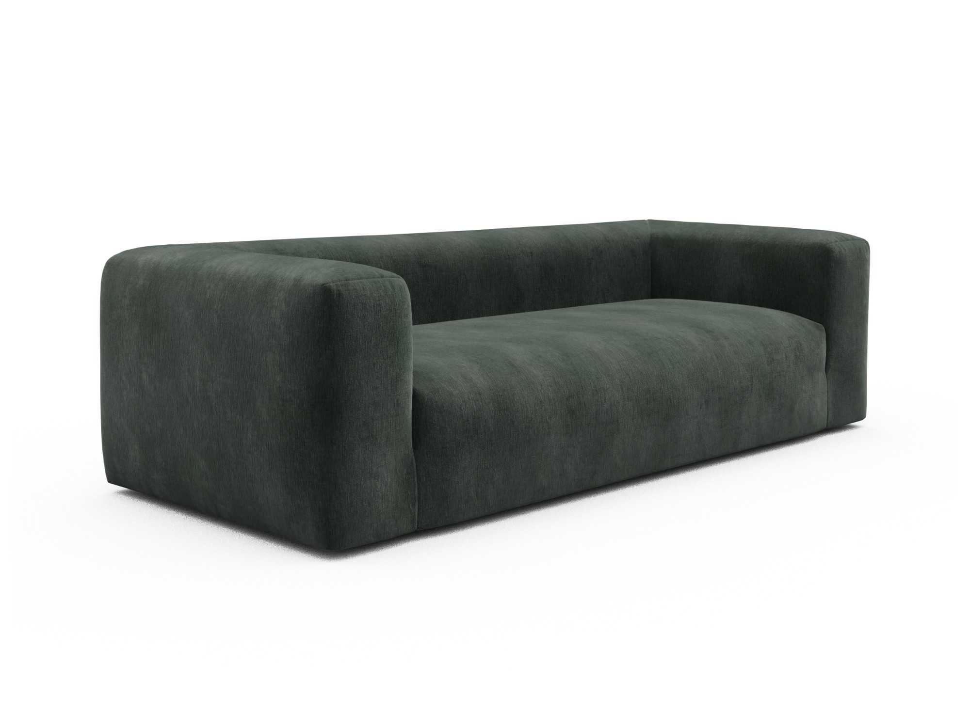 Skandi Home Sofa Fred 3-Sitzer Smooth-Laurel-Green moebelfaktor
