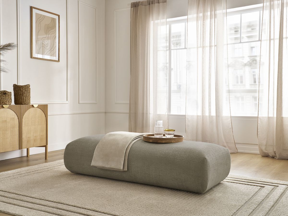 Bobochic Sirius Sofa Strukturstoff Taupe