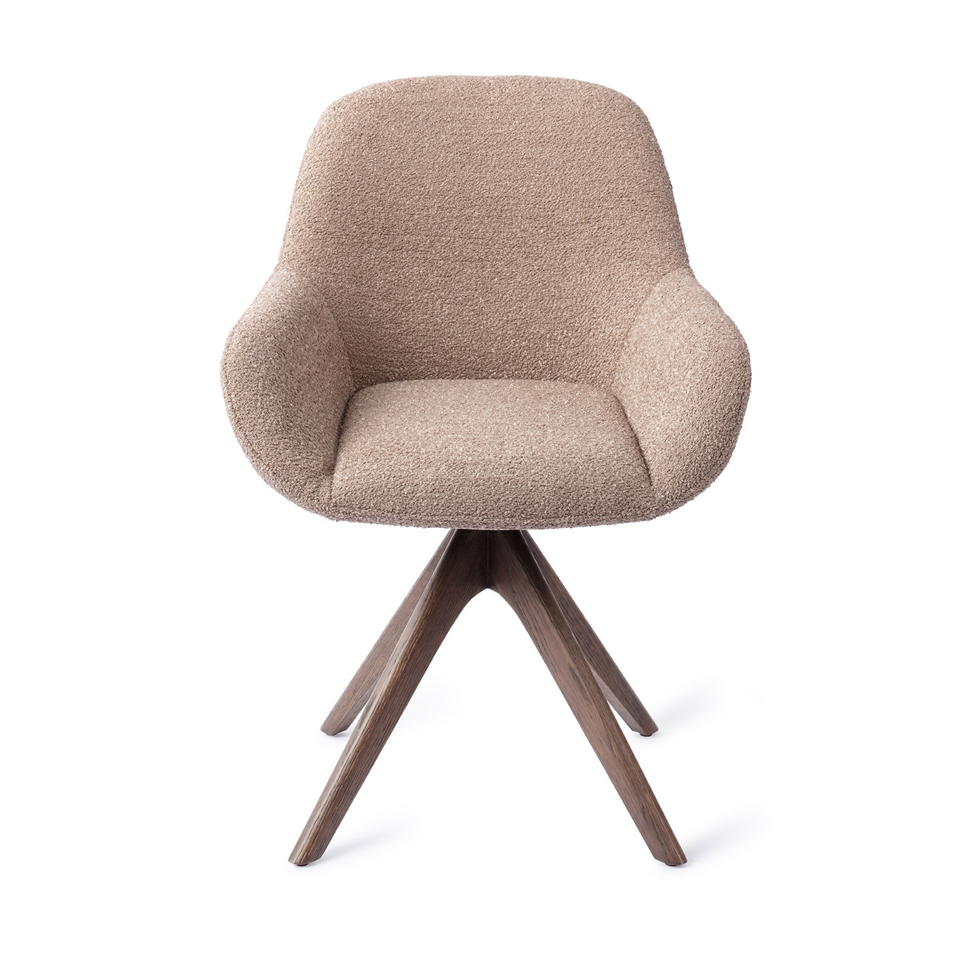 Jesper Home Esszimmerstuhl Kushi Stone Haze Revolve Eiche Walnuss