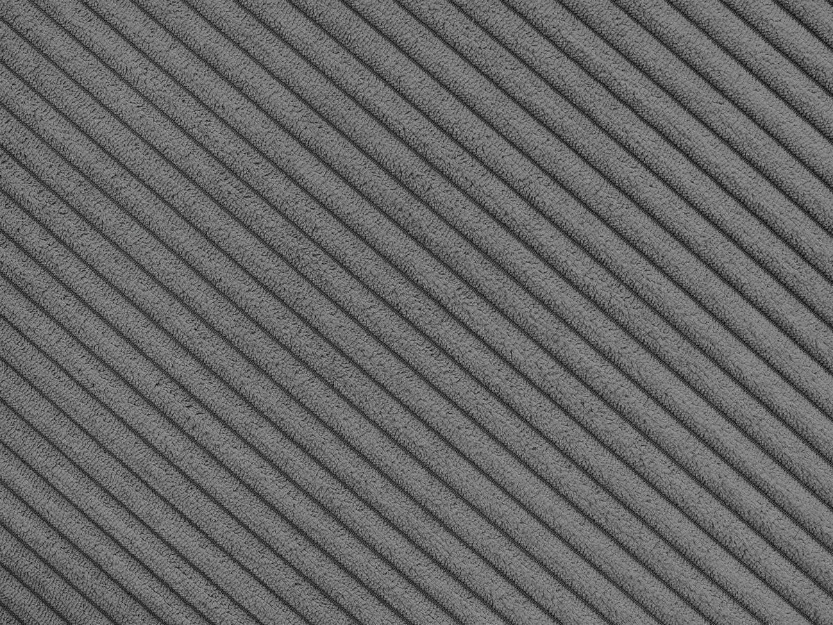 Bobochic Ernest Ecksofa Cordsamt Dunkelgrau
