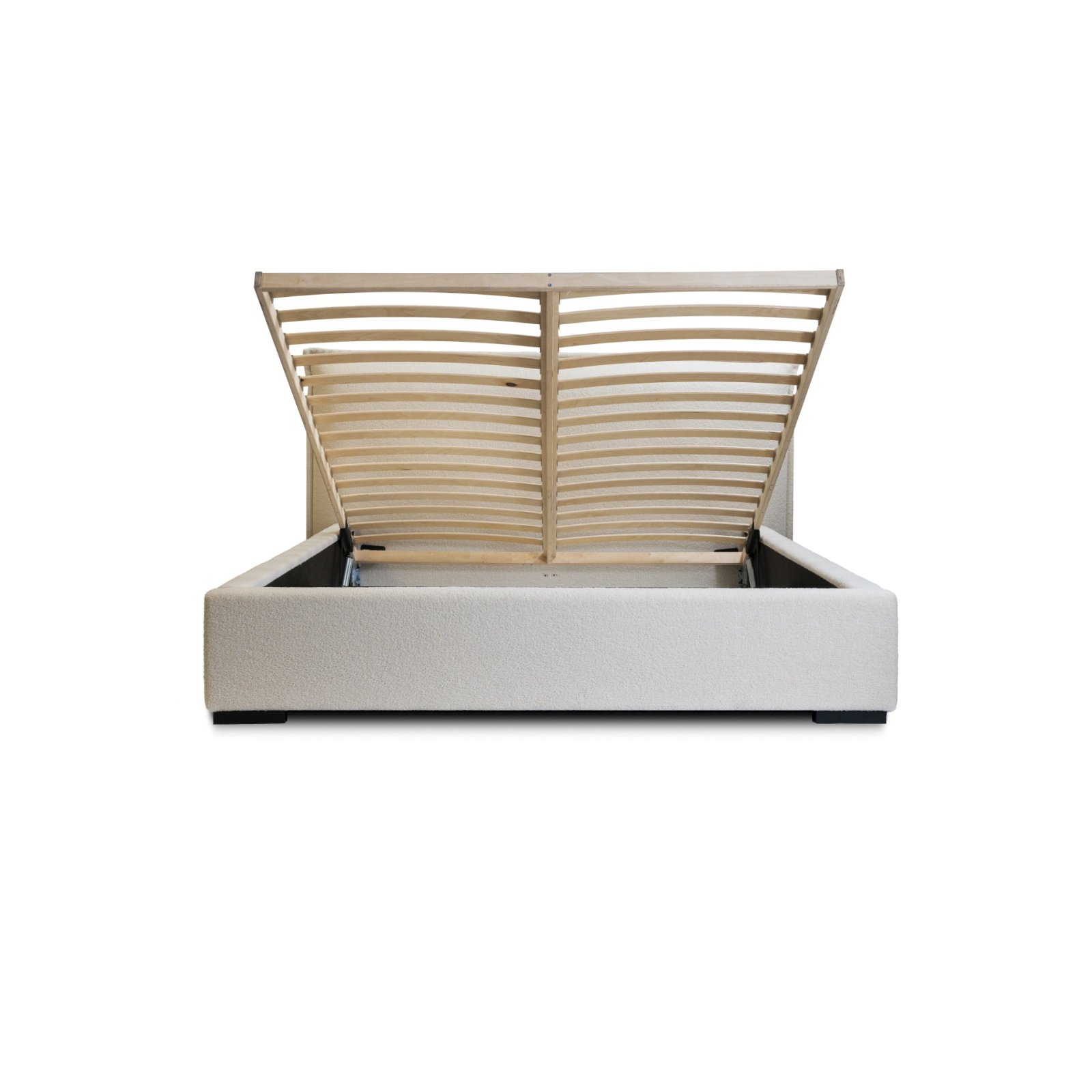 Polsterbett Renoa Boucle 140x200 mit Holzrahmen Quelle 03