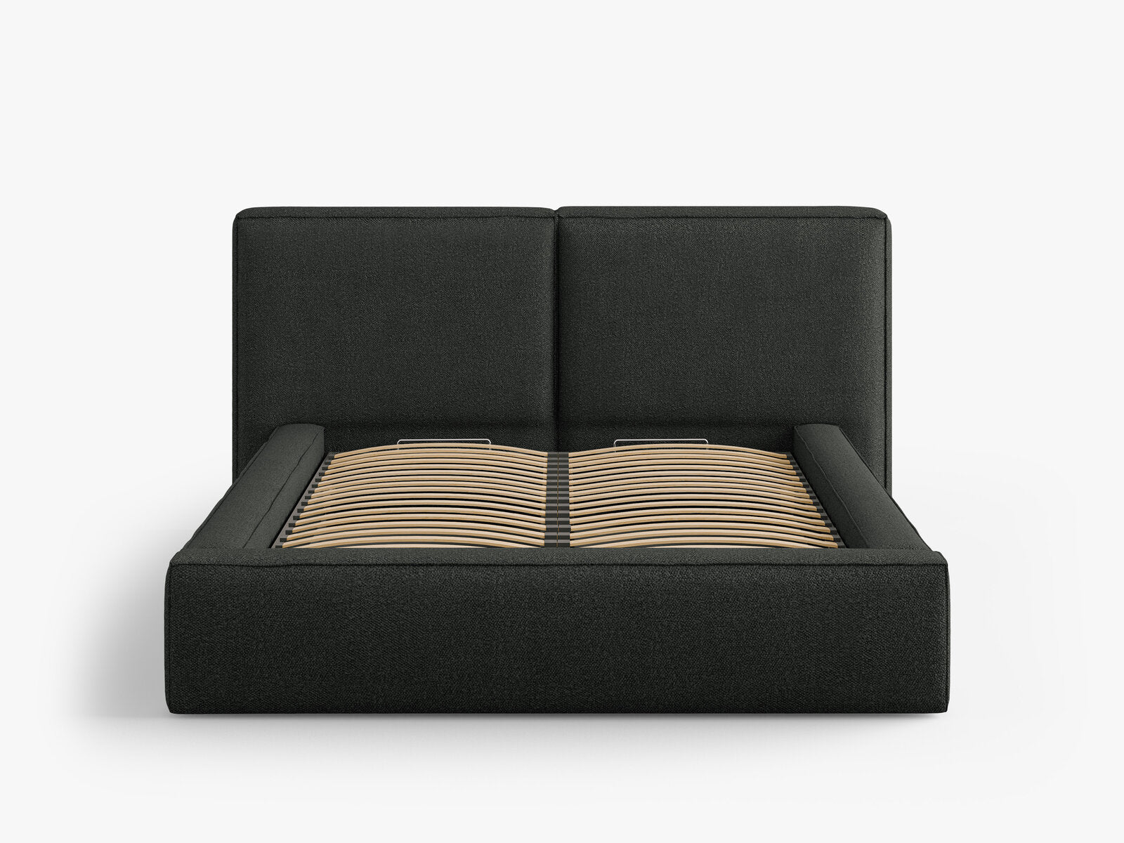 Micadoni Bett Jodie Boucle Baloo Schwarz 160x200