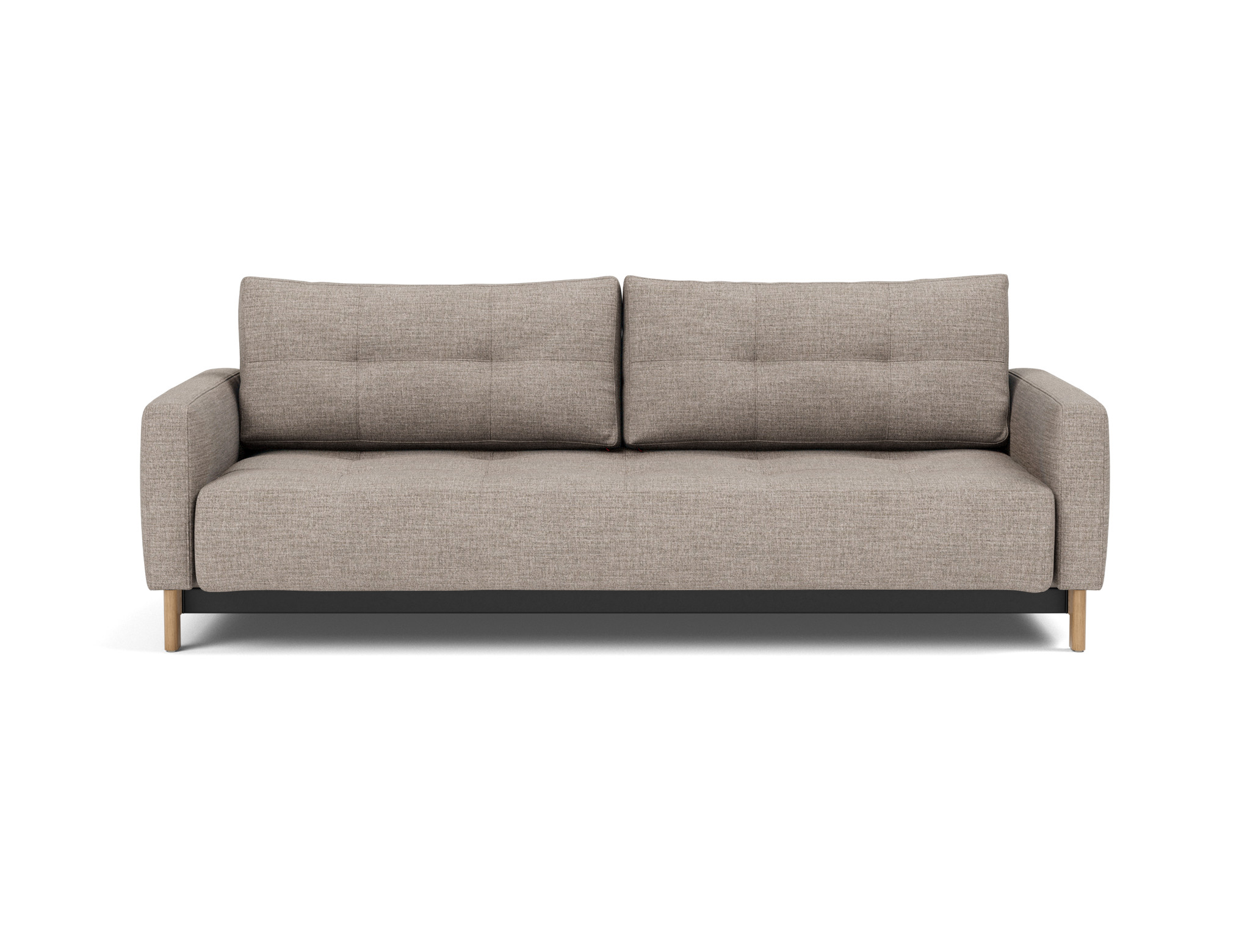 Schlafsofa Pyxis D.E.L. Chenille Yuveno 472-Warm-Grey
