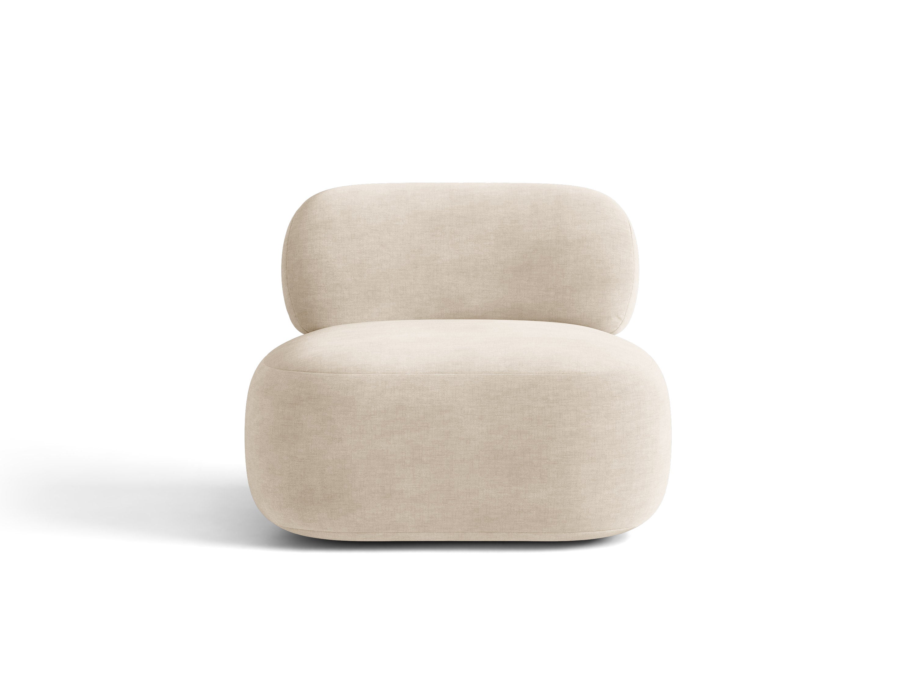 Micadoni Aura Armsessel Chenille Golden Helles Beige