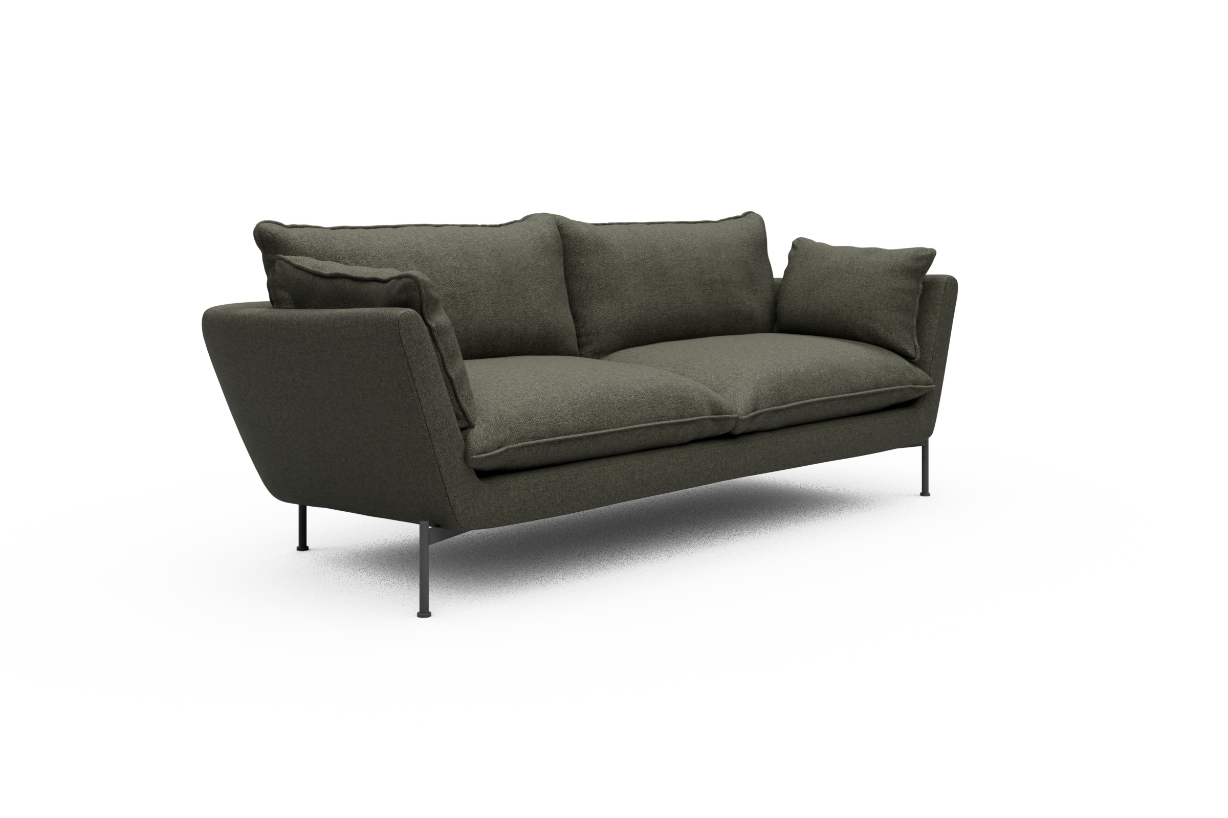 Sofa Anton PREMIUM 3-Sitzer Sama-Winter-Moss
