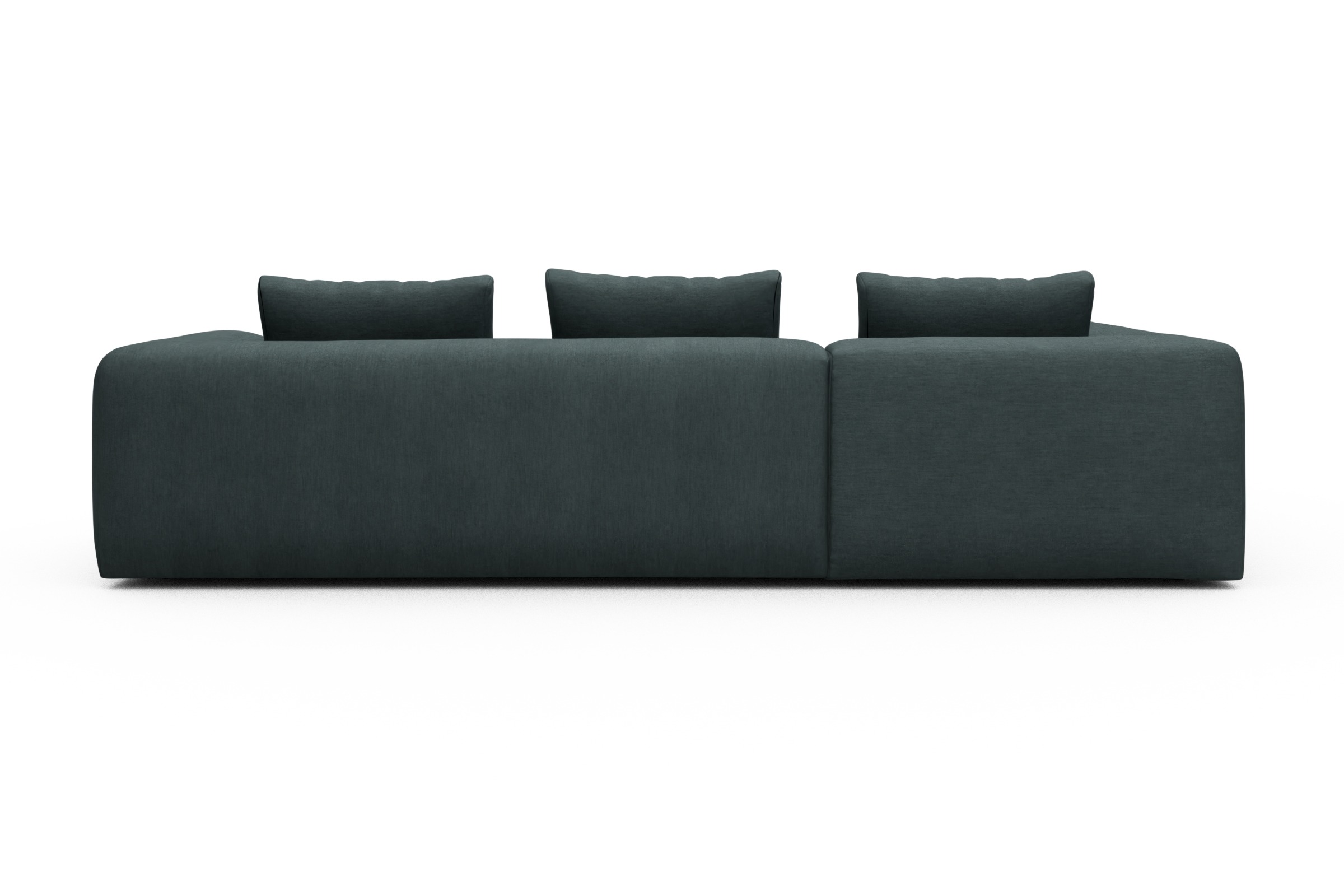 Ecksofa Fred Relax-Ecke links mit 2,5-Sitzer Vivus-Blue