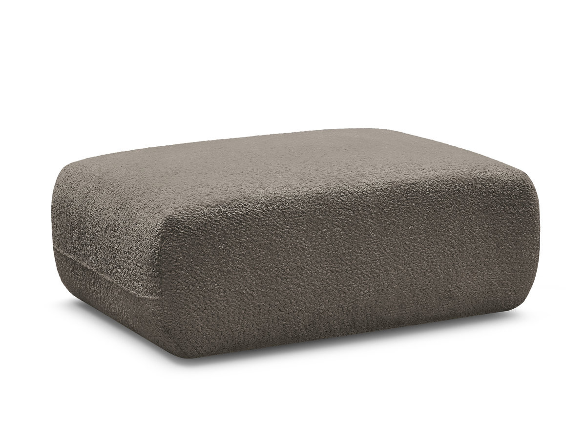 Bobochic Anda Pouf Chenille Taupe