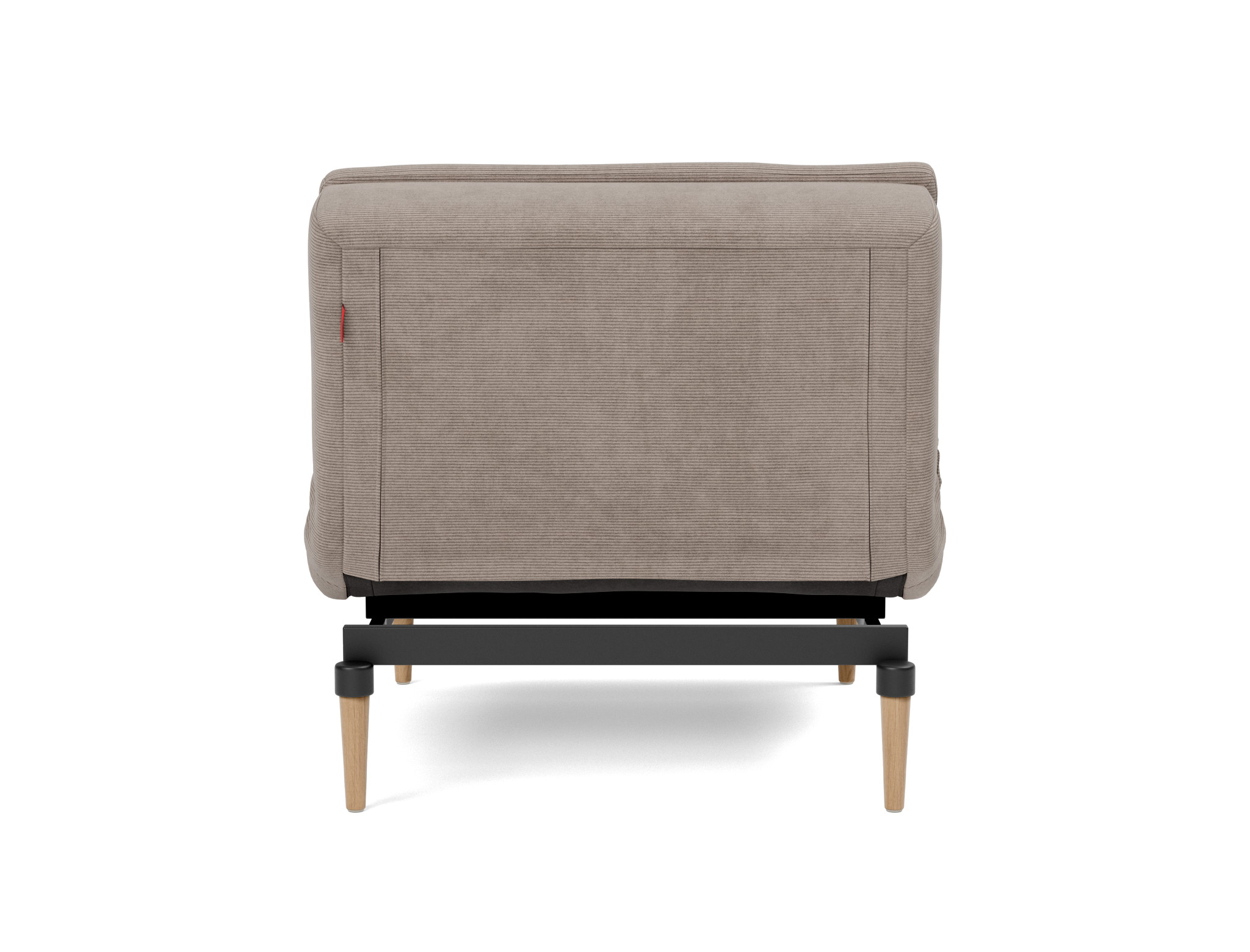 Sessel Dublexo Kord Cordufine 318-Beige Beine Styletto Eiche hell