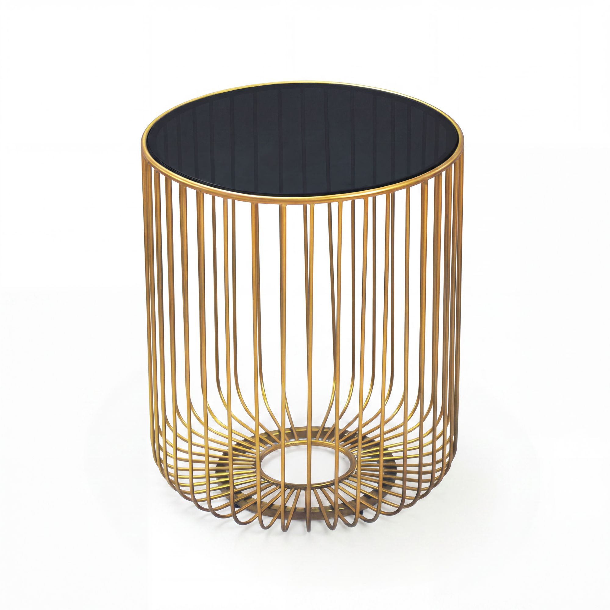 Beistelltisch Rubbestad Gold Ø 40 cm