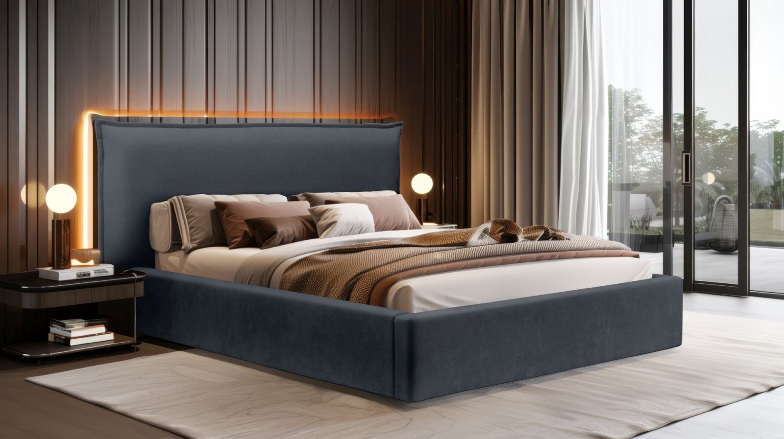 Polsterbett RENOA Ditra-New 180 mit Holzrahmen Ditra-New 11 moebelfaktor