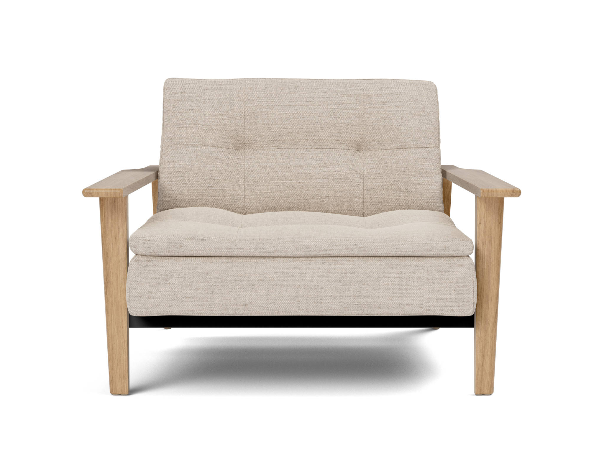 Sessel Dublexo Frej Webstoff Blida 612-Sand-Grey