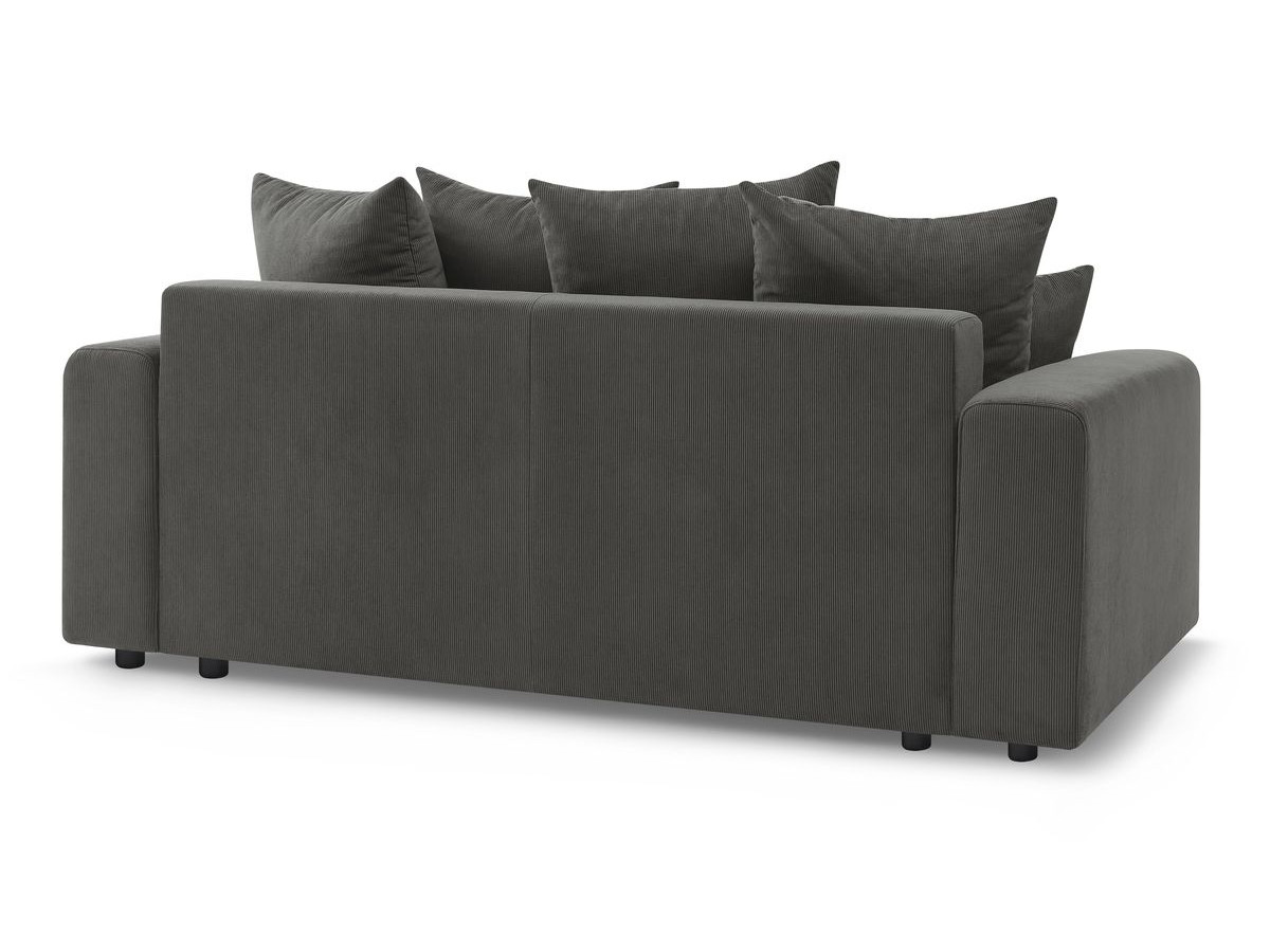 Bobochic Envy Sofa 2-Sitzer Cordsamt Dunkelgrau
