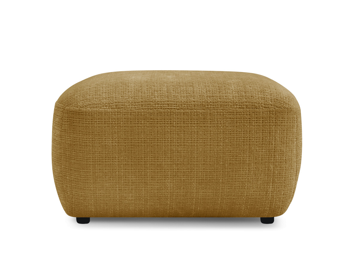 Bobochic Denise Pouf Strukturstoff Gelb