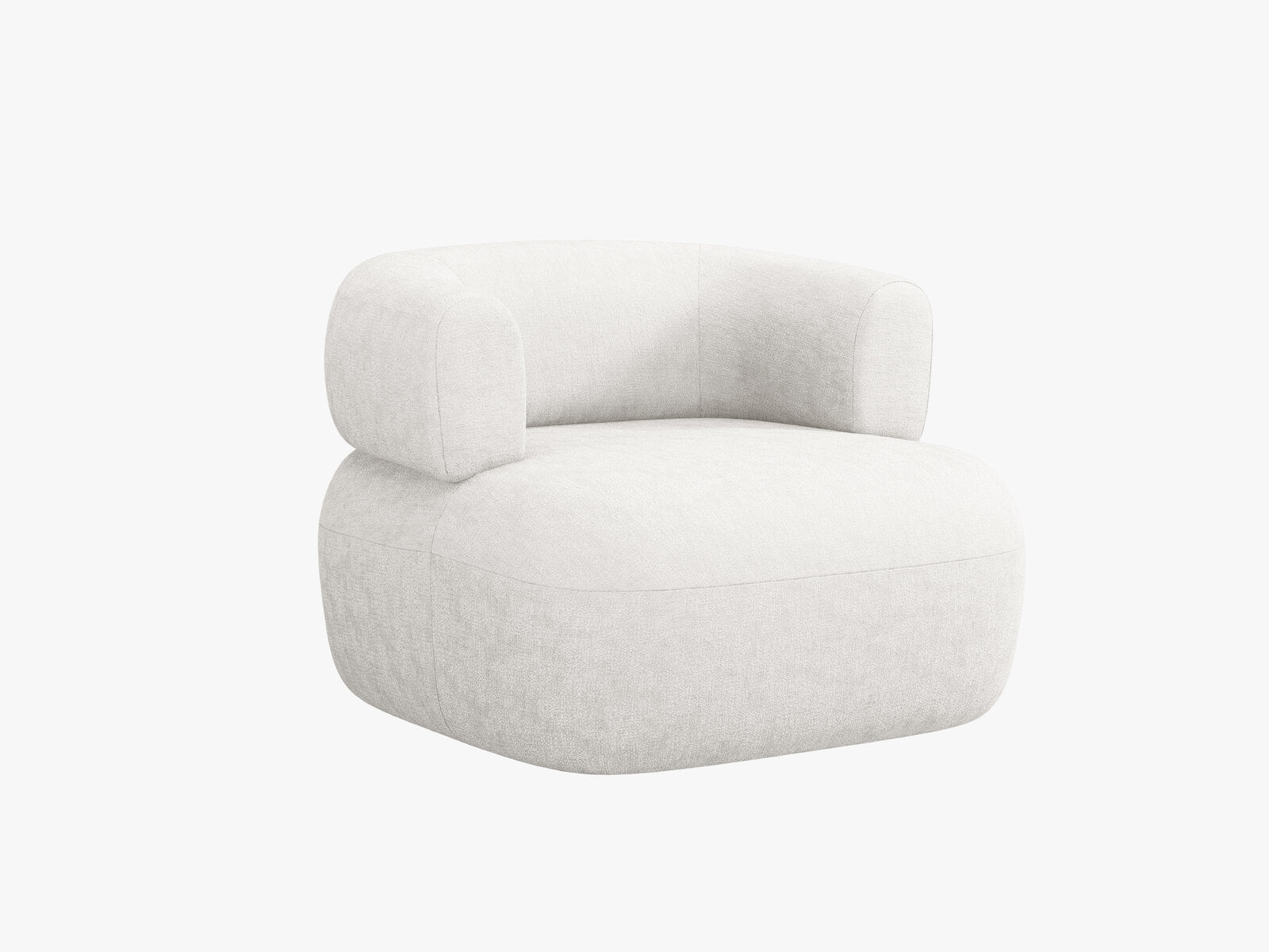 Micadoni Sessel Jenny Chenille Perfect Harmony Helles Beige